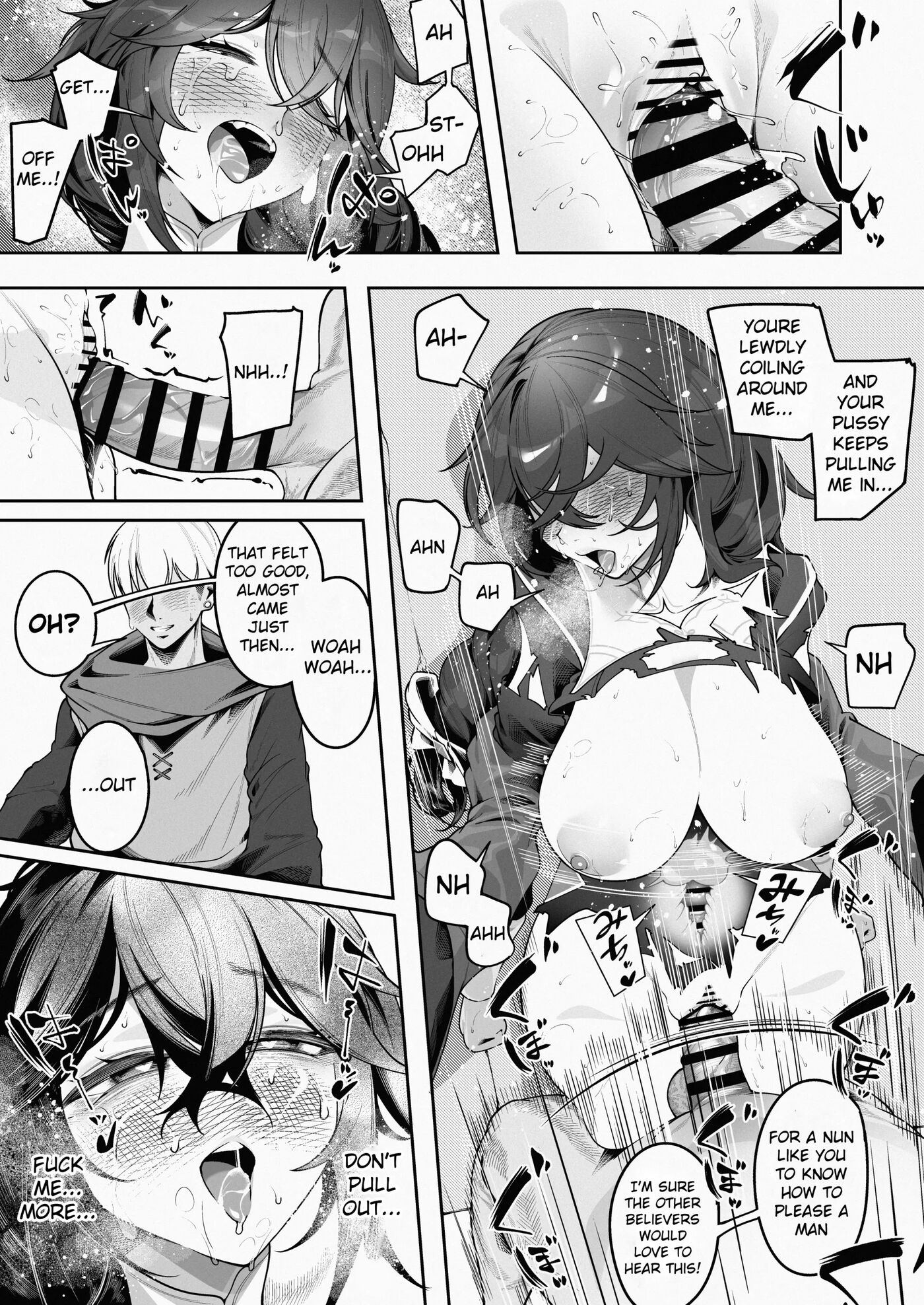 Nuns Defeated By Bandits - Skeb Request 1