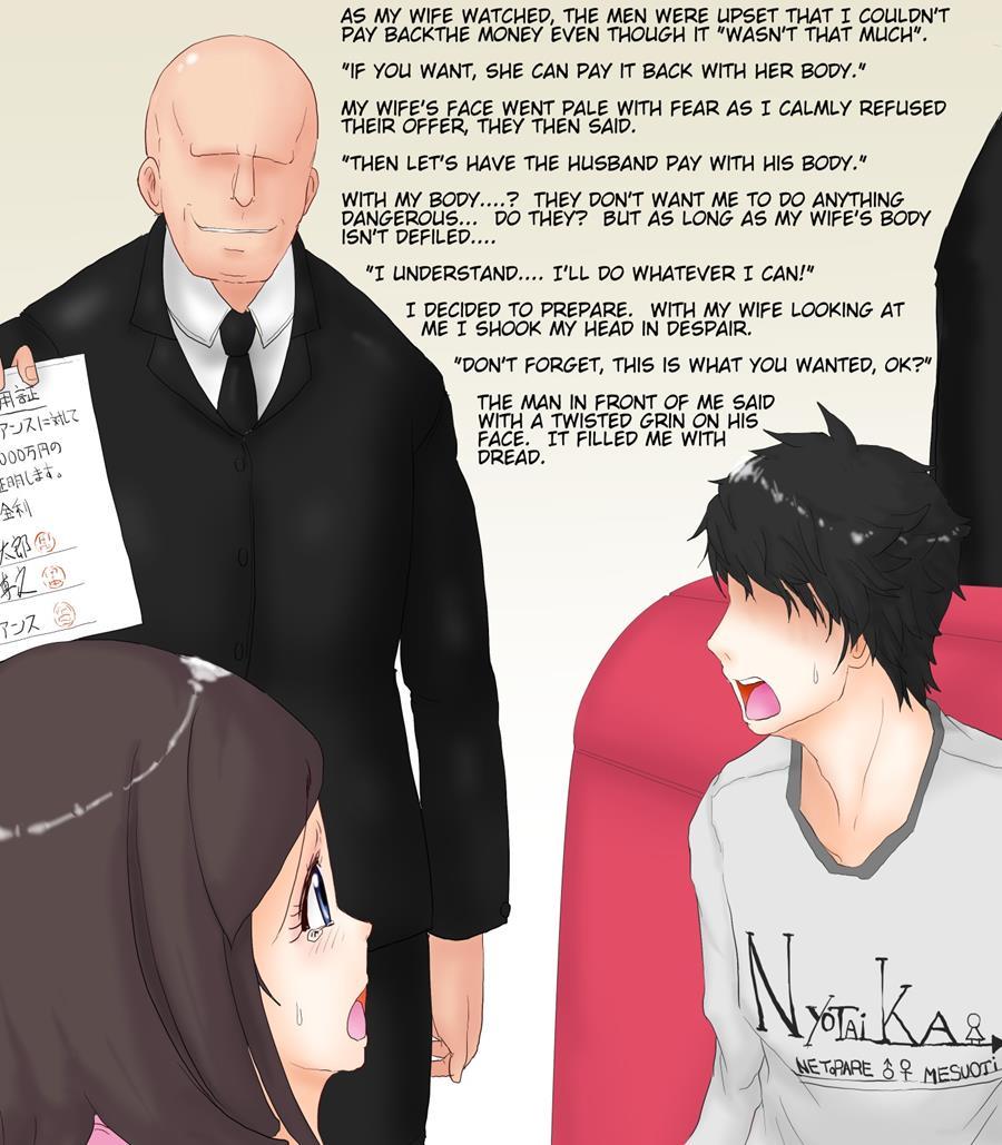 Nyotaika Netorare 8-nichikan Onna Ni Kaerareta Otto Wa Aisuru Tsuma No Mae De Chinpo Ni Kuruu 1