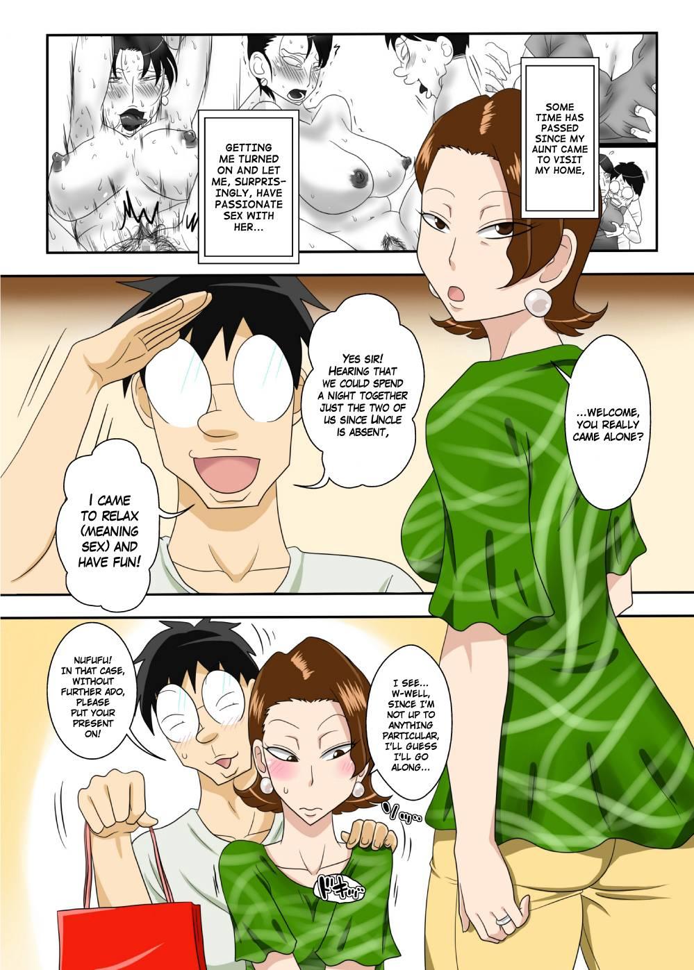 Oba-san Taku De Asedaku De, Hitasura Sex Ni Hagemu! 1