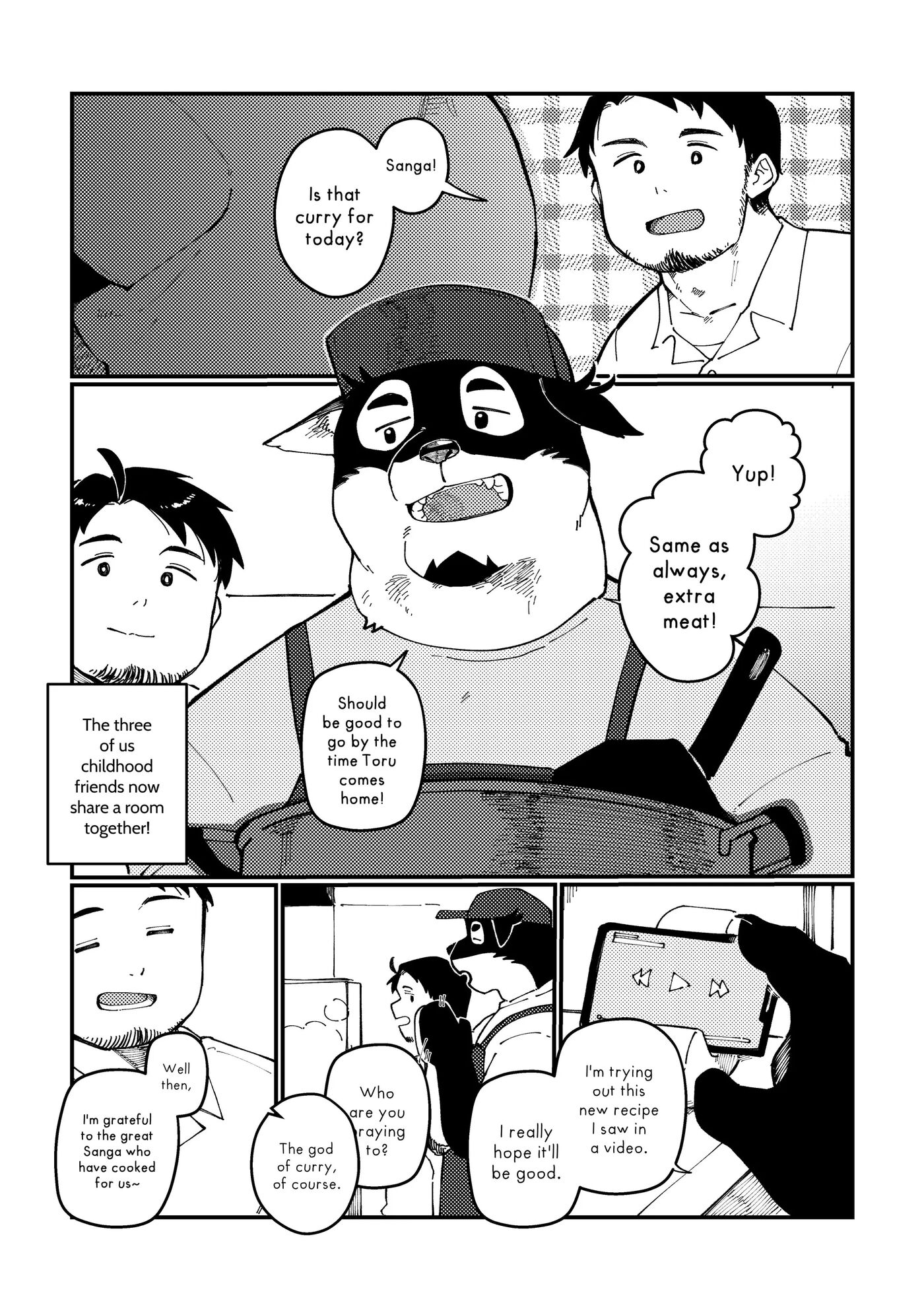 One, Two, Three! [yaoi] 1