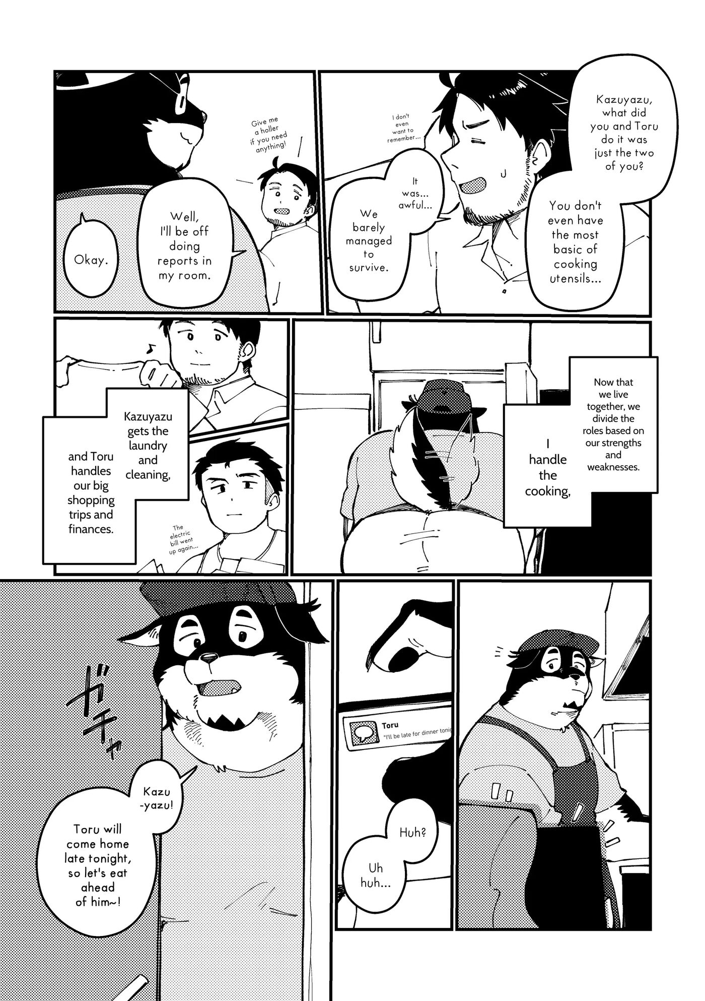 One, Two, Three! [yaoi] 1