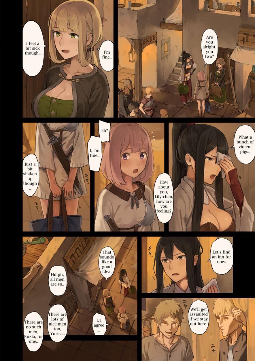 Onna Boukensha-tachi Ga Sabaku No Oasis Ni Tachi Yoru To.... 1