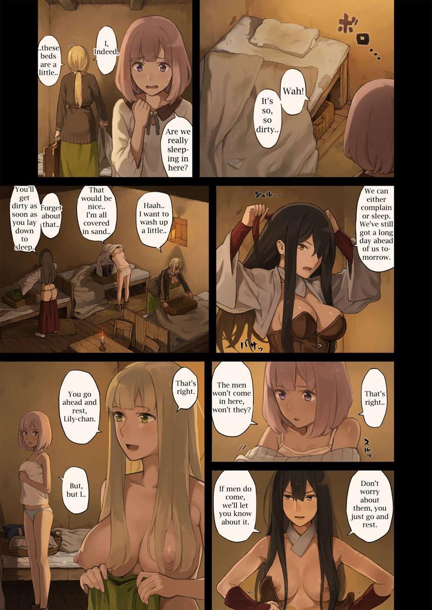 Onna Boukensha-tachi Ga Sabaku No Oasis Ni Tachi Yoru To.... 1