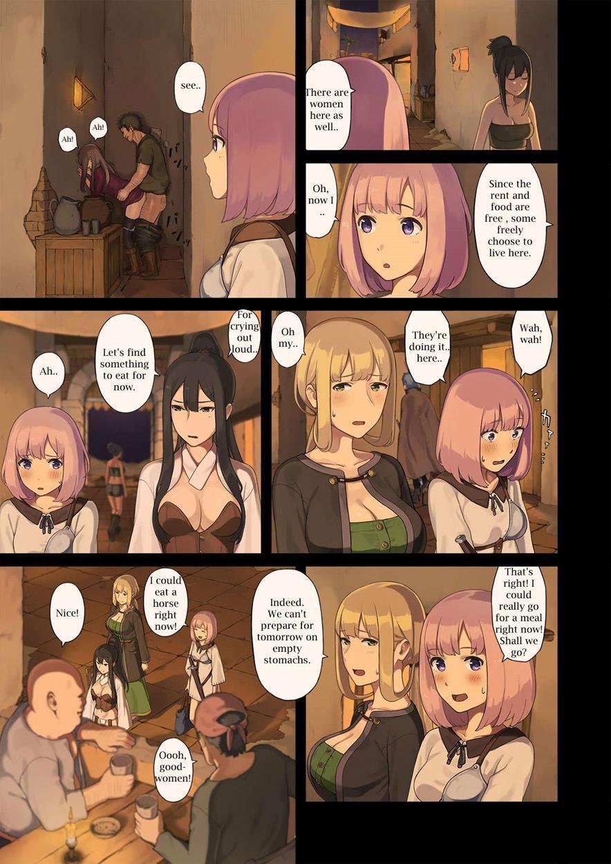 Onna Boukensha-tachi Ga Sabaku No Oasis Ni Tachi Yoru To.... 1