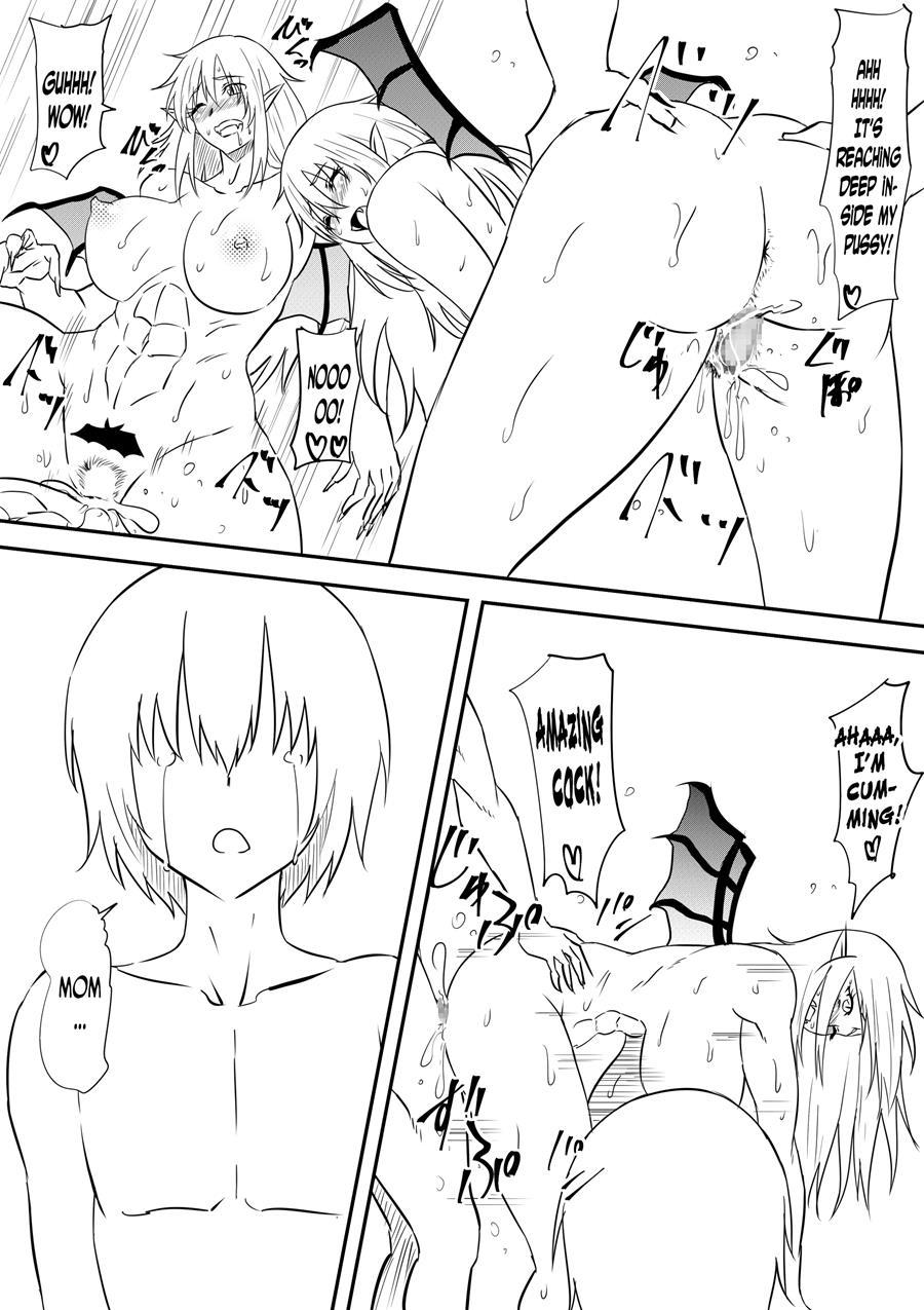 Onna Kishi No Okaa-san Ga Kyouseiteki Ni Kyuuketsuki-ka Saserarete Otosareru Hanashi 1