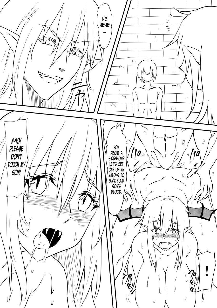 Onna Kishi No Okaa-san Ga Kyouseiteki Ni Kyuuketsuki-ka Saserarete Otosareru Hanashi 1