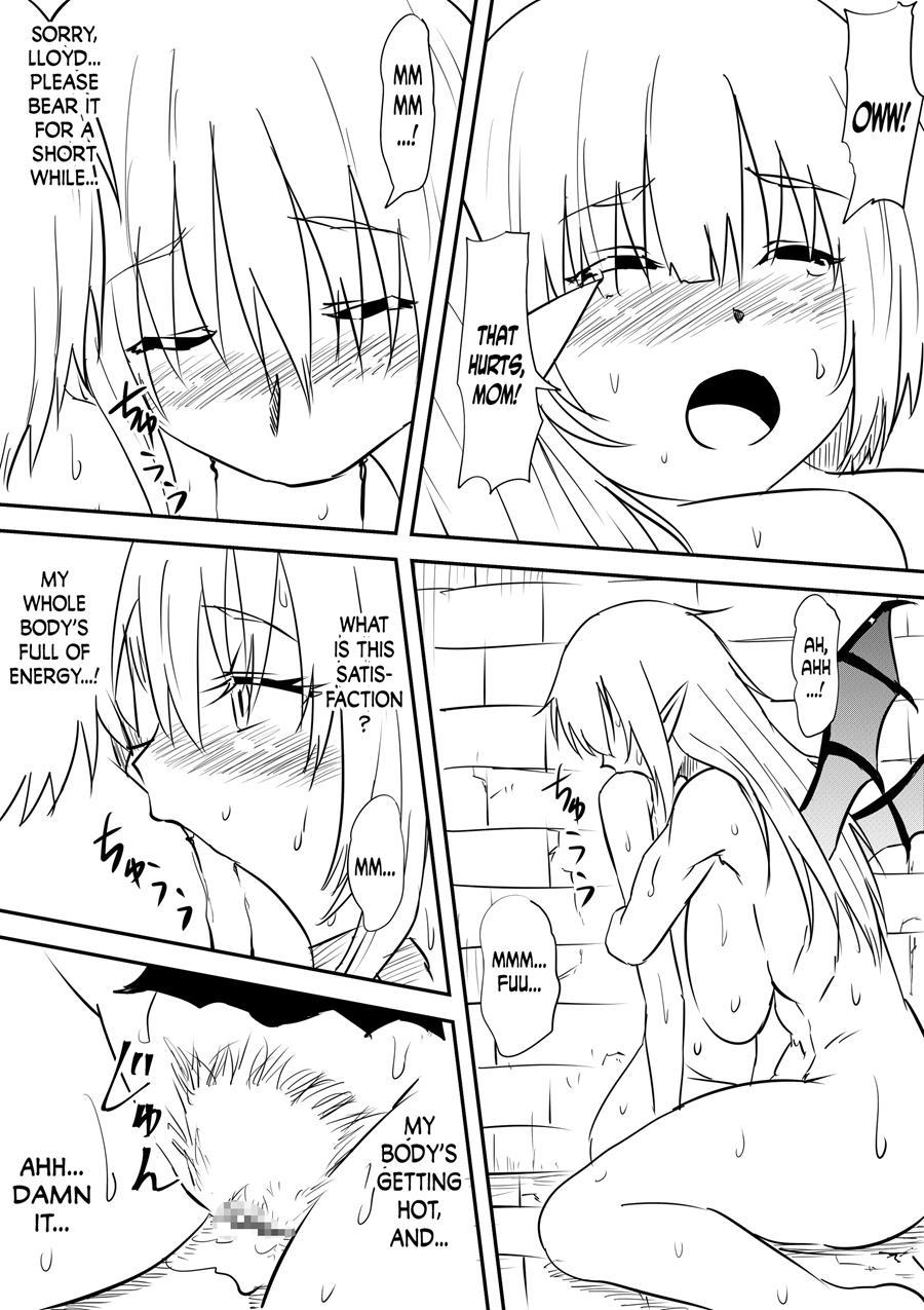 Onna Kishi No Okaa-san Ga Kyouseiteki Ni Kyuuketsuki-ka Saserarete Otosareru Hanashi 1