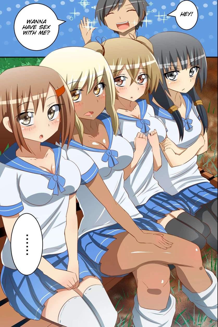 Onna Shikainai Shima Ni Nagaretsuita Ore Wa Ipputasaisei Harem 1