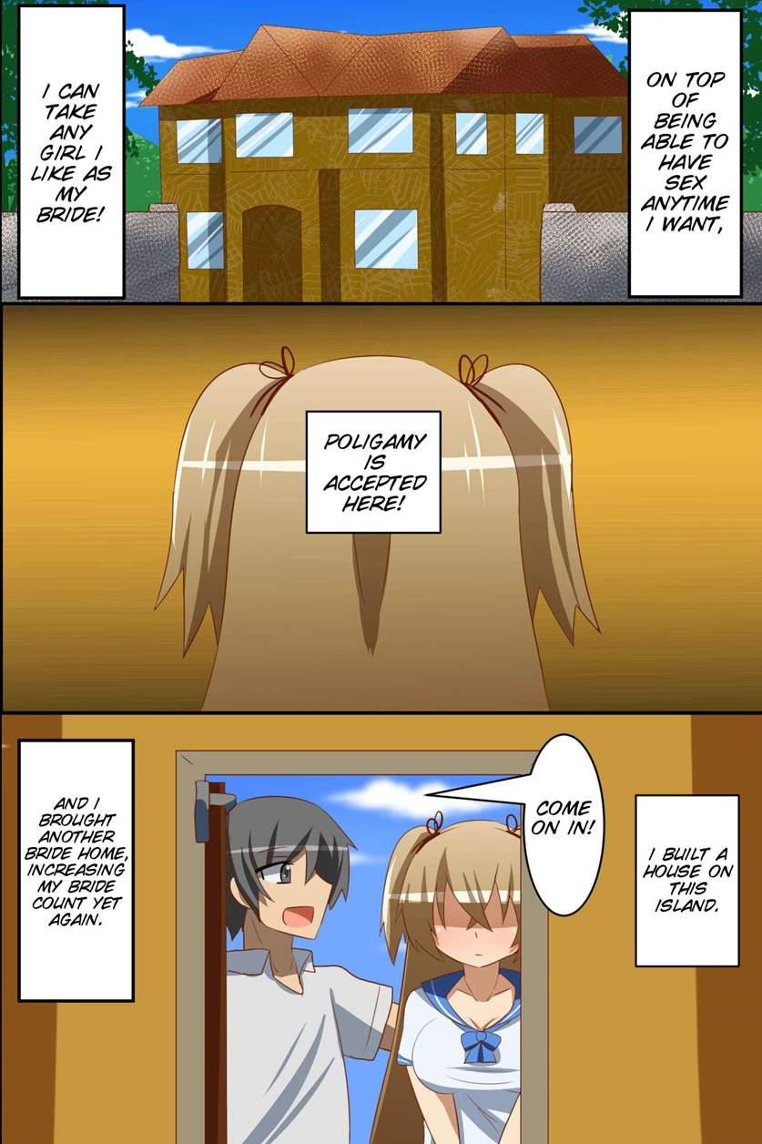 Onna Shikainai Shima Ni Nagaretsuita Ore Wa Ipputasaisei Harem 1