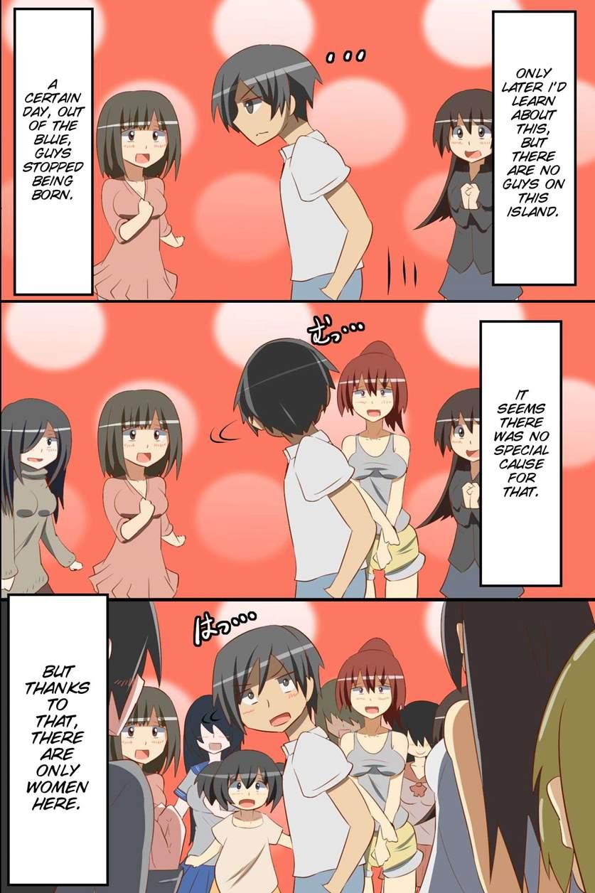 Onna Shikainai Shima Ni Nagaretsuita Ore Wa Ipputasaisei Harem 1