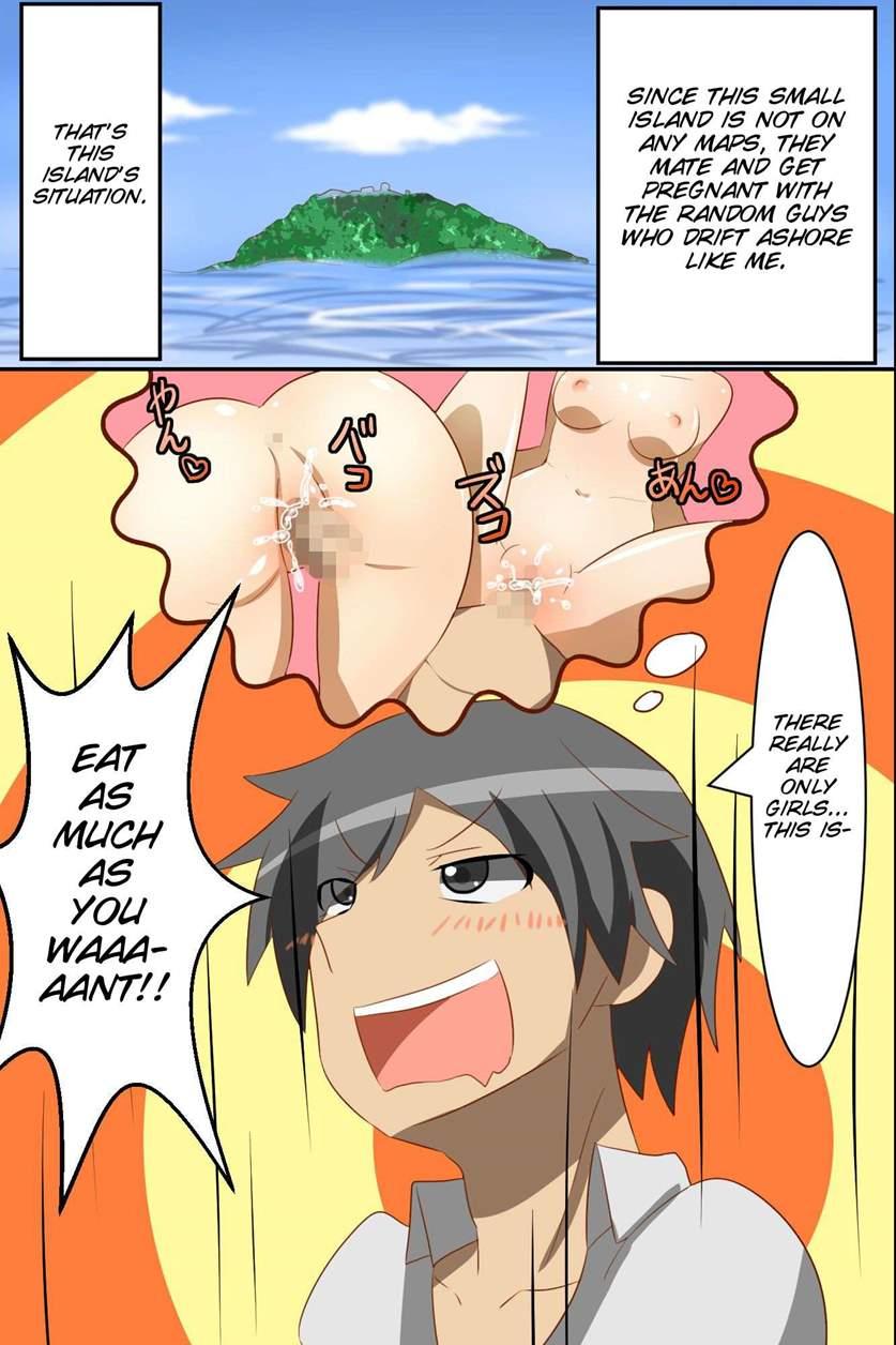 Onna Shikainai Shima Ni Nagaretsuita Ore Wa Ipputasaisei Harem 1