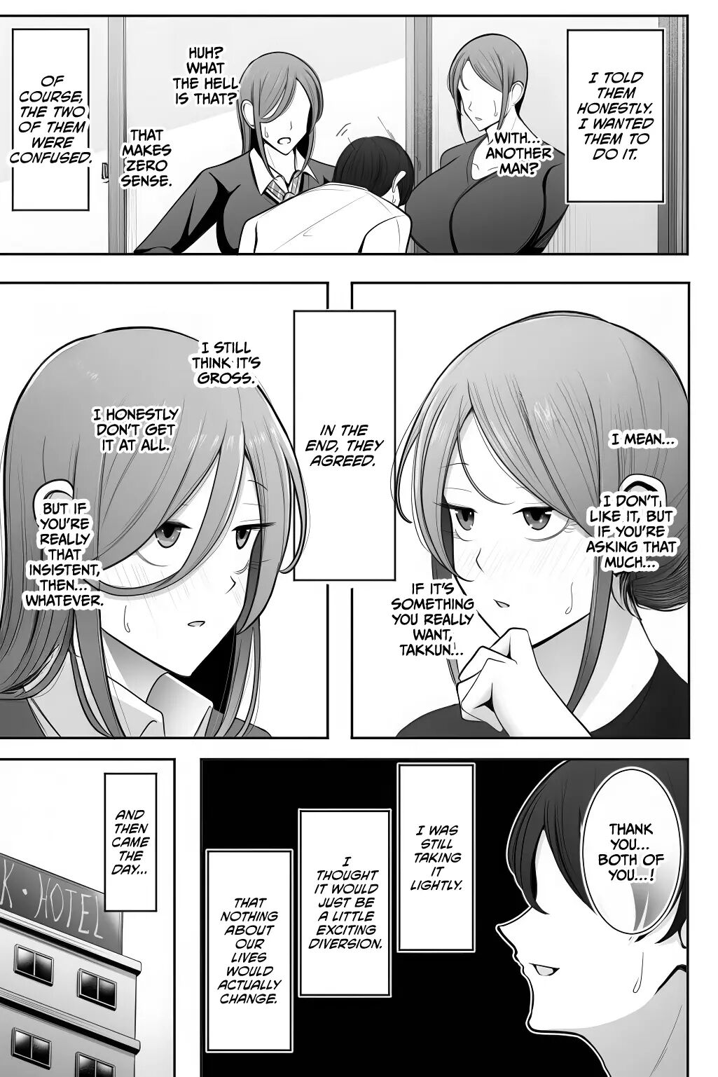 Oyako Netorase Oba To Kanojo O Daite Kudasai 1