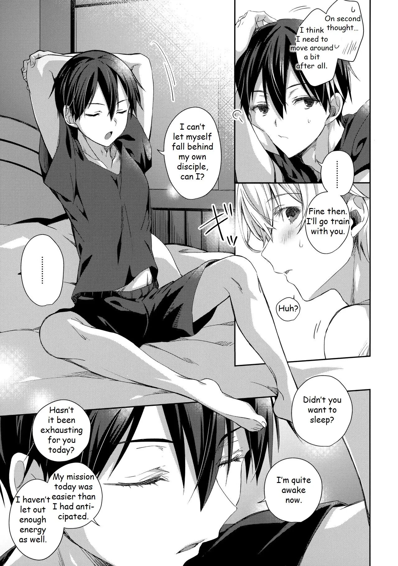 Oyasumi After Motion [yaoi] 1