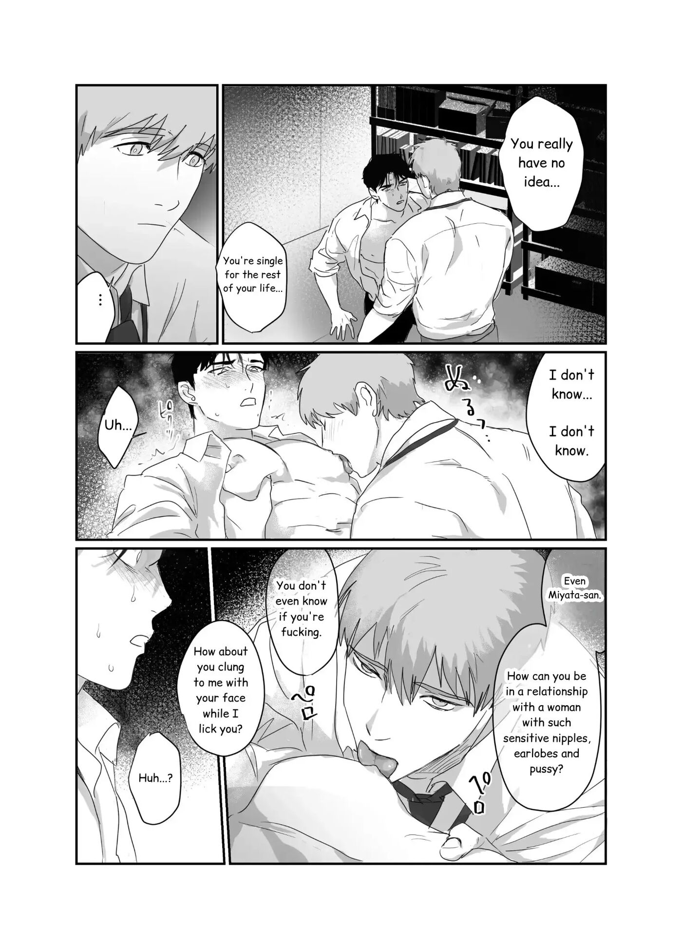 Papa Salaryman Ntr -orgasm Hell- [yaoi] 1