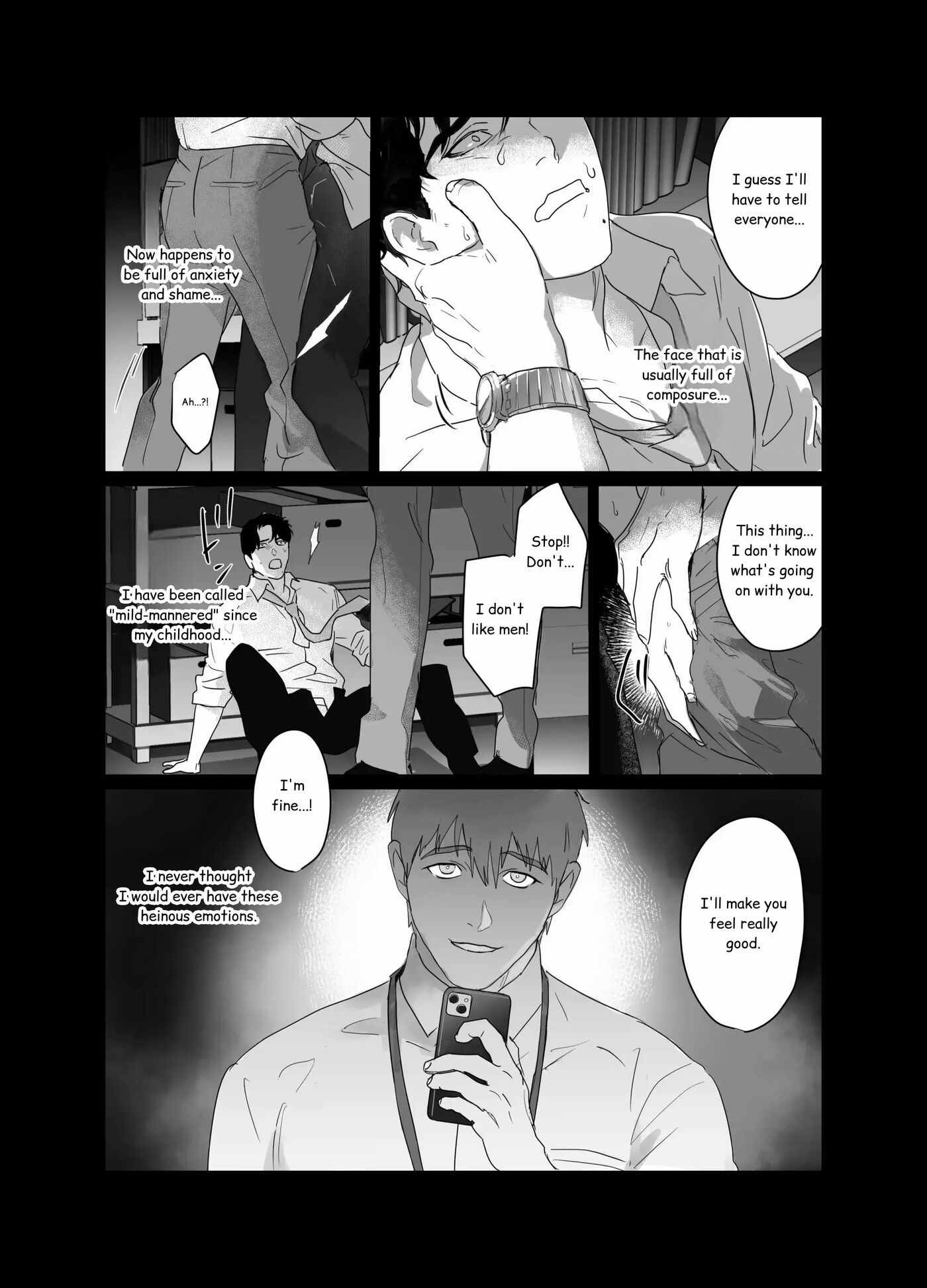 Papa Salaryman Ntr -orgasm Hell- [yaoi] 1