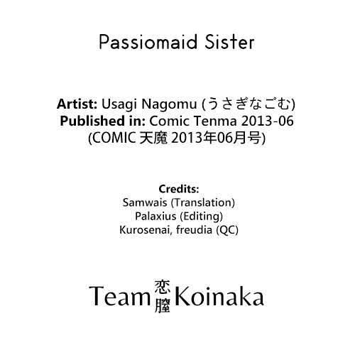 Passionmaid Sister 1