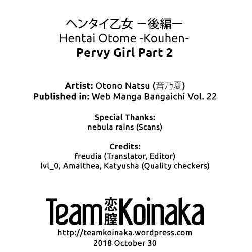 Pervy Girl 2