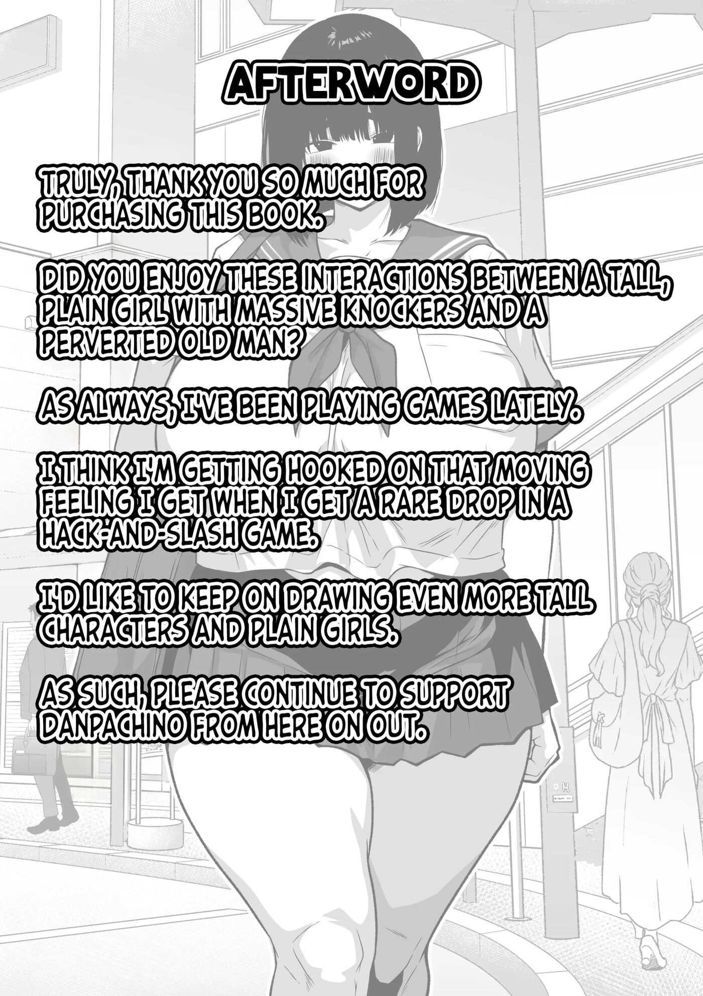 Plain Fall ~story About How A Plain-faced, Tall Virgin-killer Schoolgirl Is Made To Lose Herself In Pleasure By Her Middle-aged Sugar Daddy~ 1