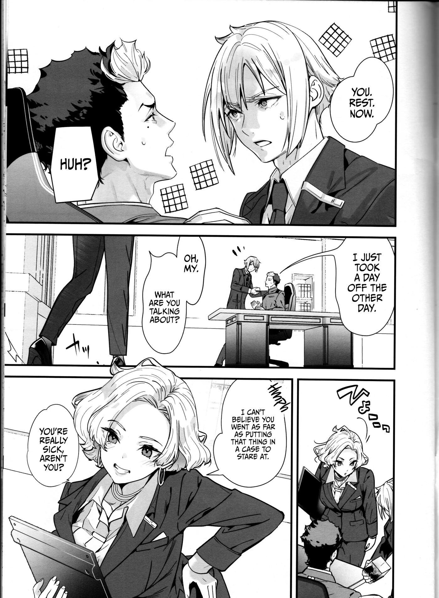 Please Have Some Moderation With Your Sense Of Responsibility, Okay? Chapter 1 Page 4