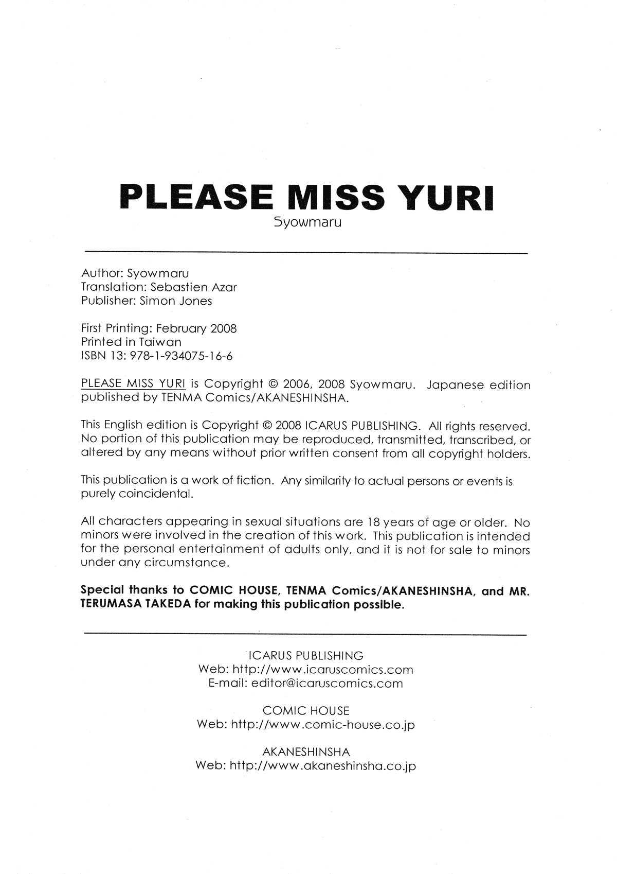 Please Miss Yuri 1
