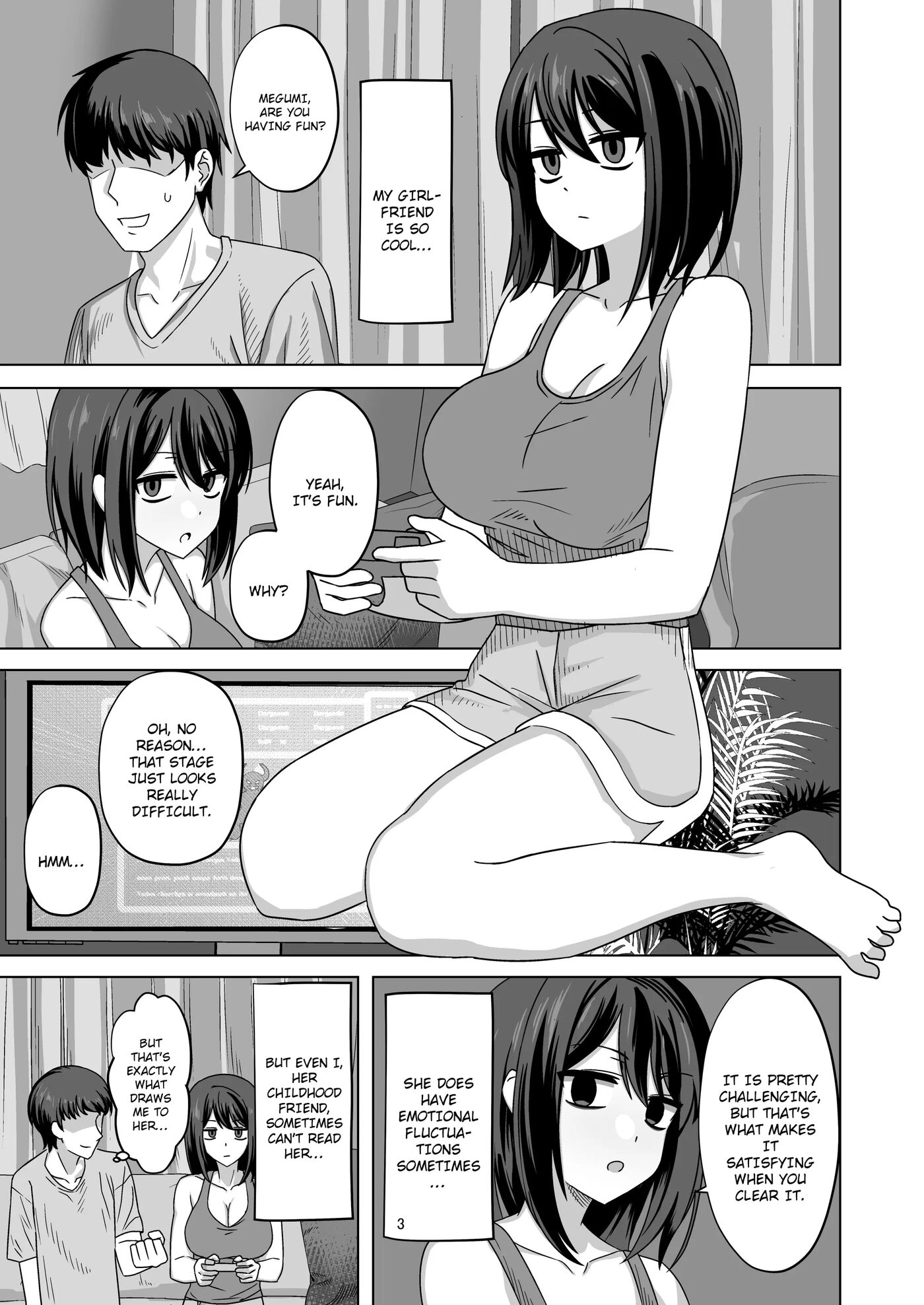Poker Faced Girlfriend's Cuckolding And Breeding 1