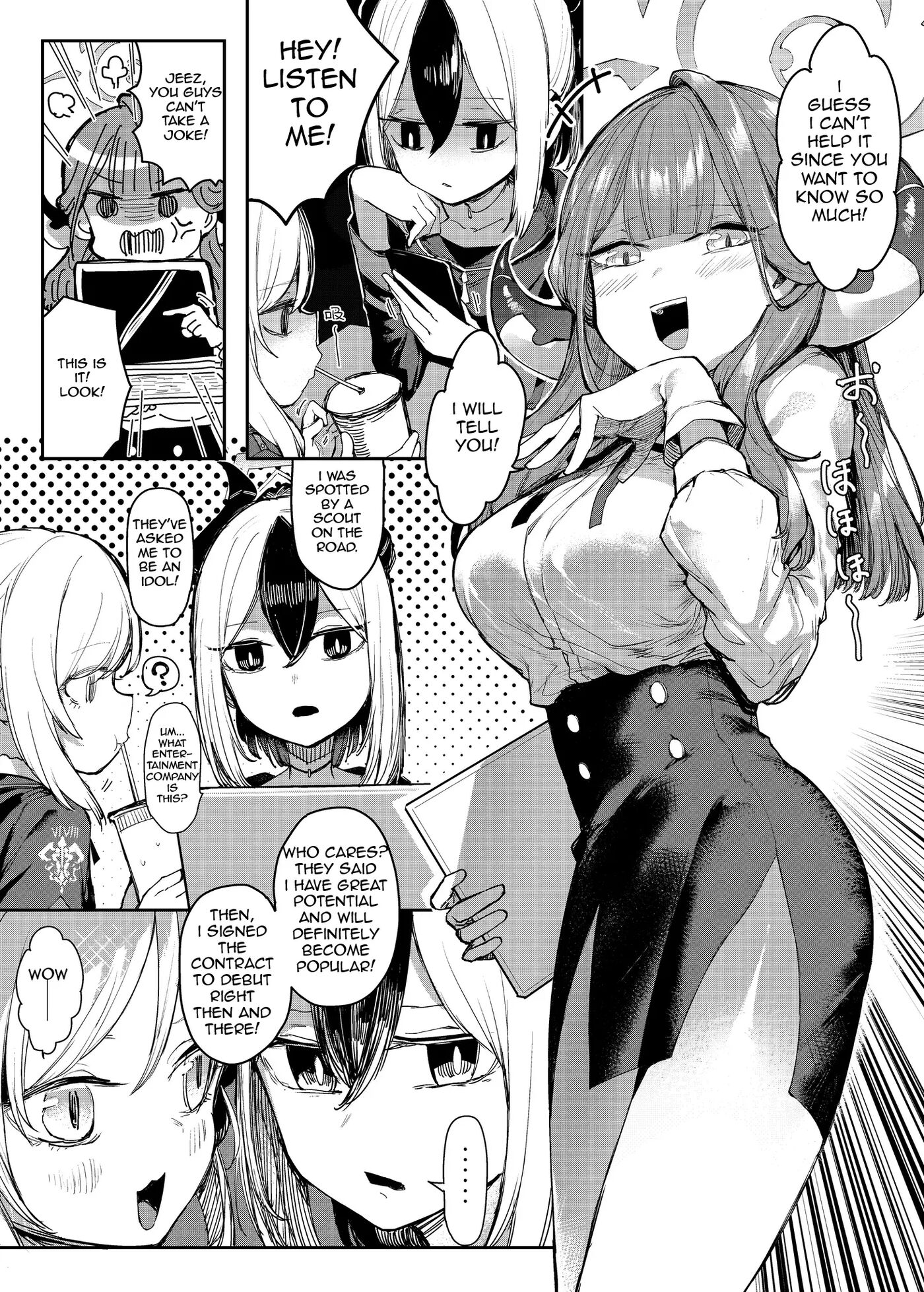 President Aru Makes Her Idol Debut! Chapter 1 Page 3