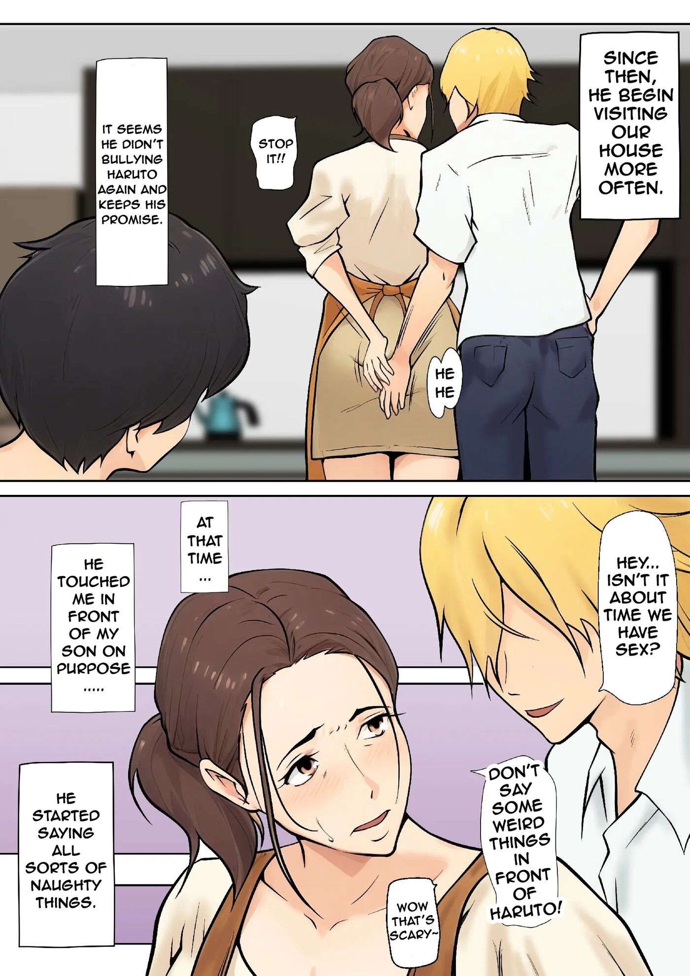 Pseudo Romance With My Son Friend 1