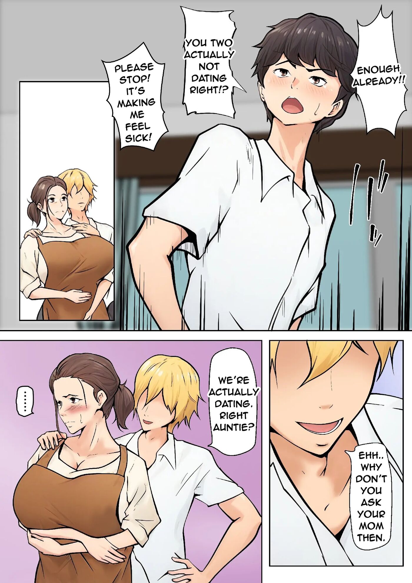 Pseudo Romance With My Son Friend 1
