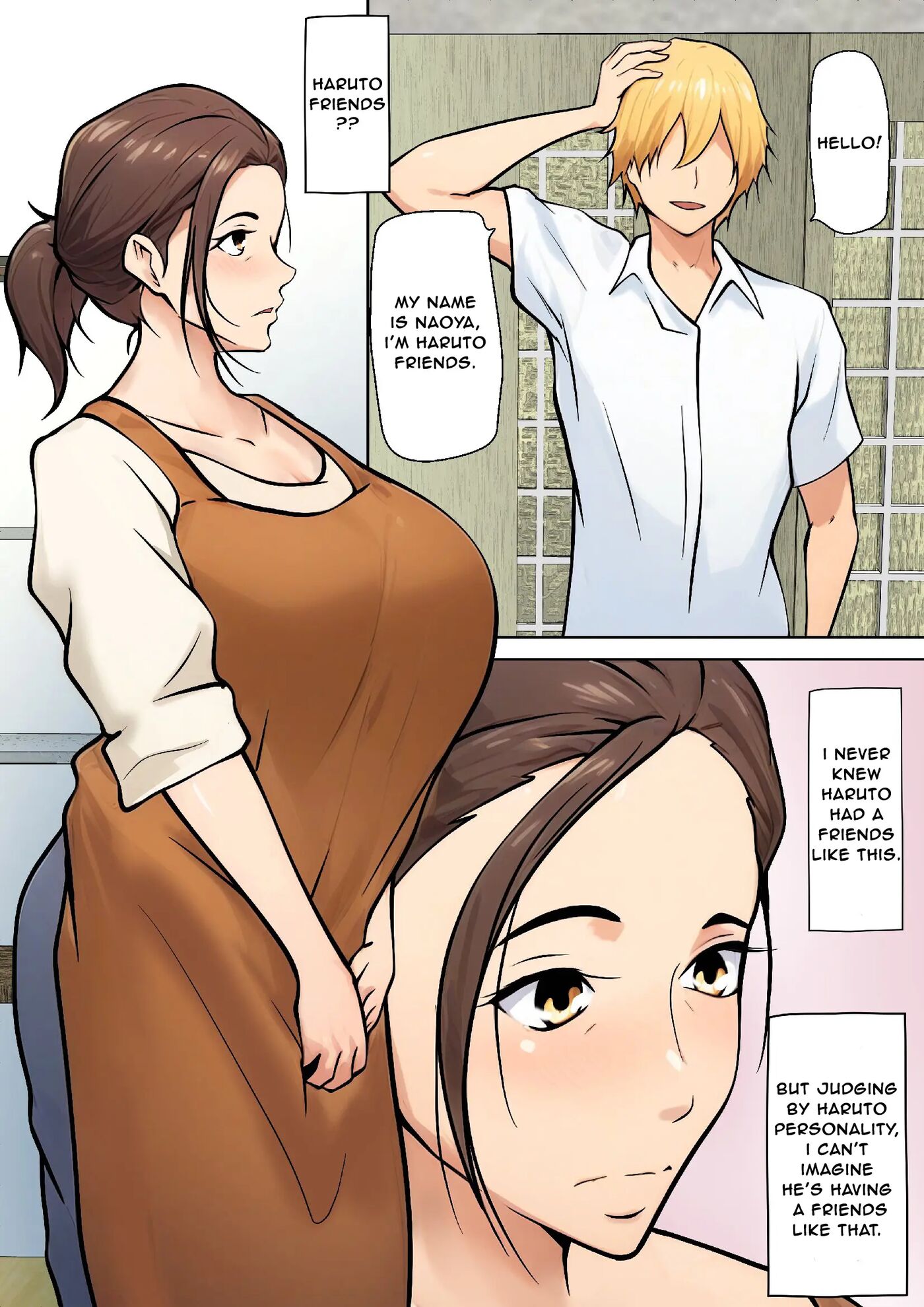 Pseudo Romance With My Son Friend 1