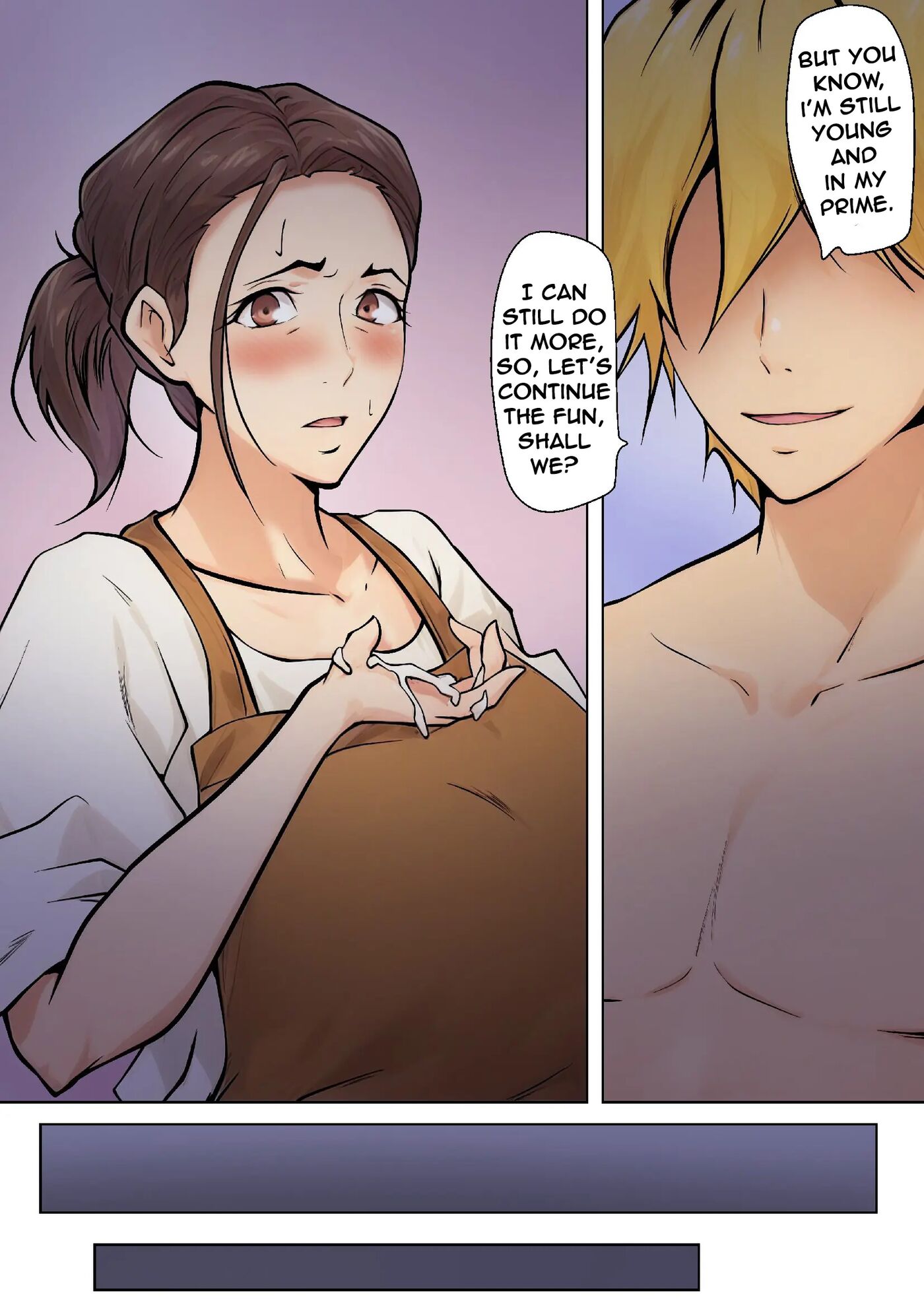 Pseudo Romance With My Son Friend 1