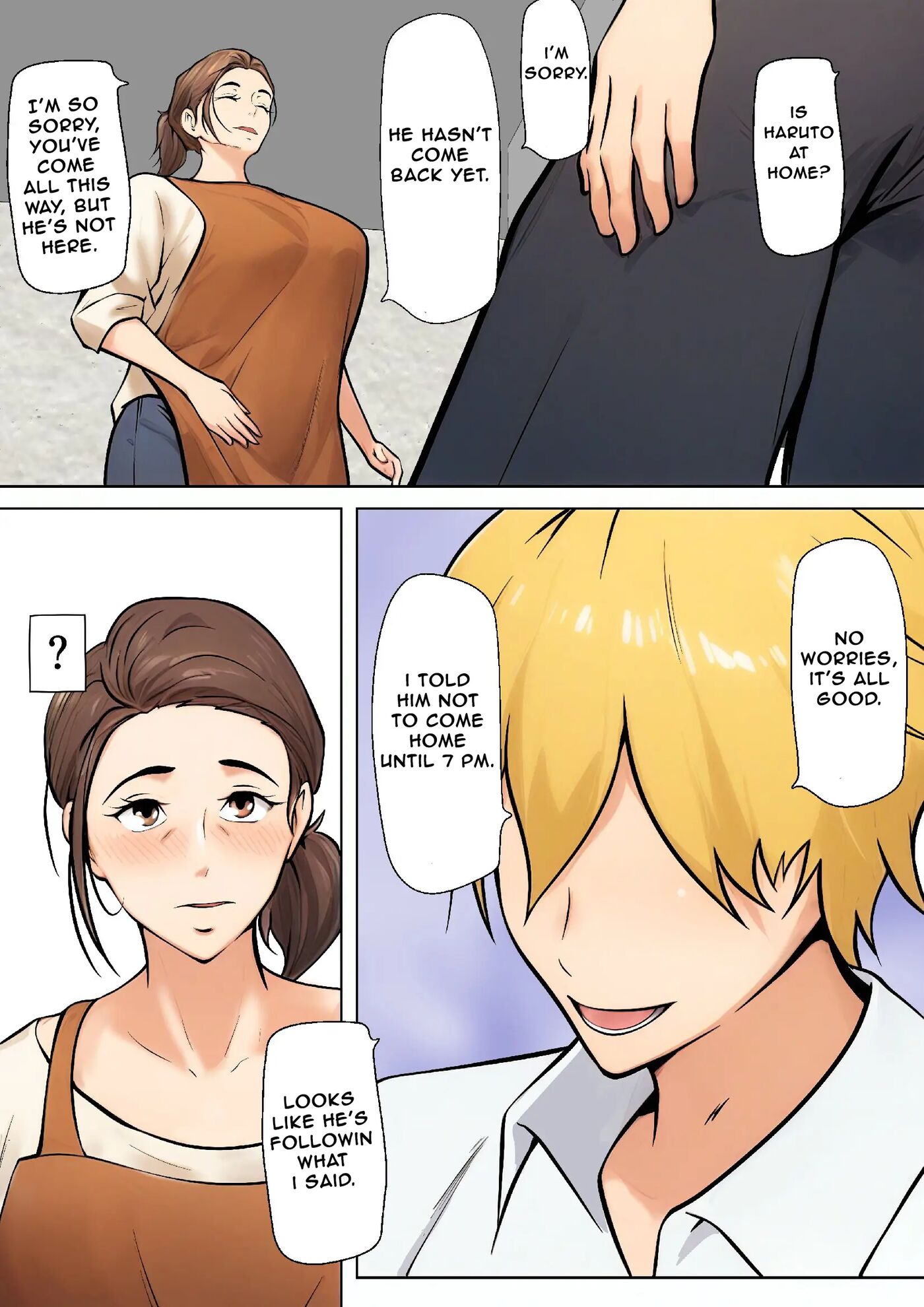Pseudo Romance With My Son Friend 1