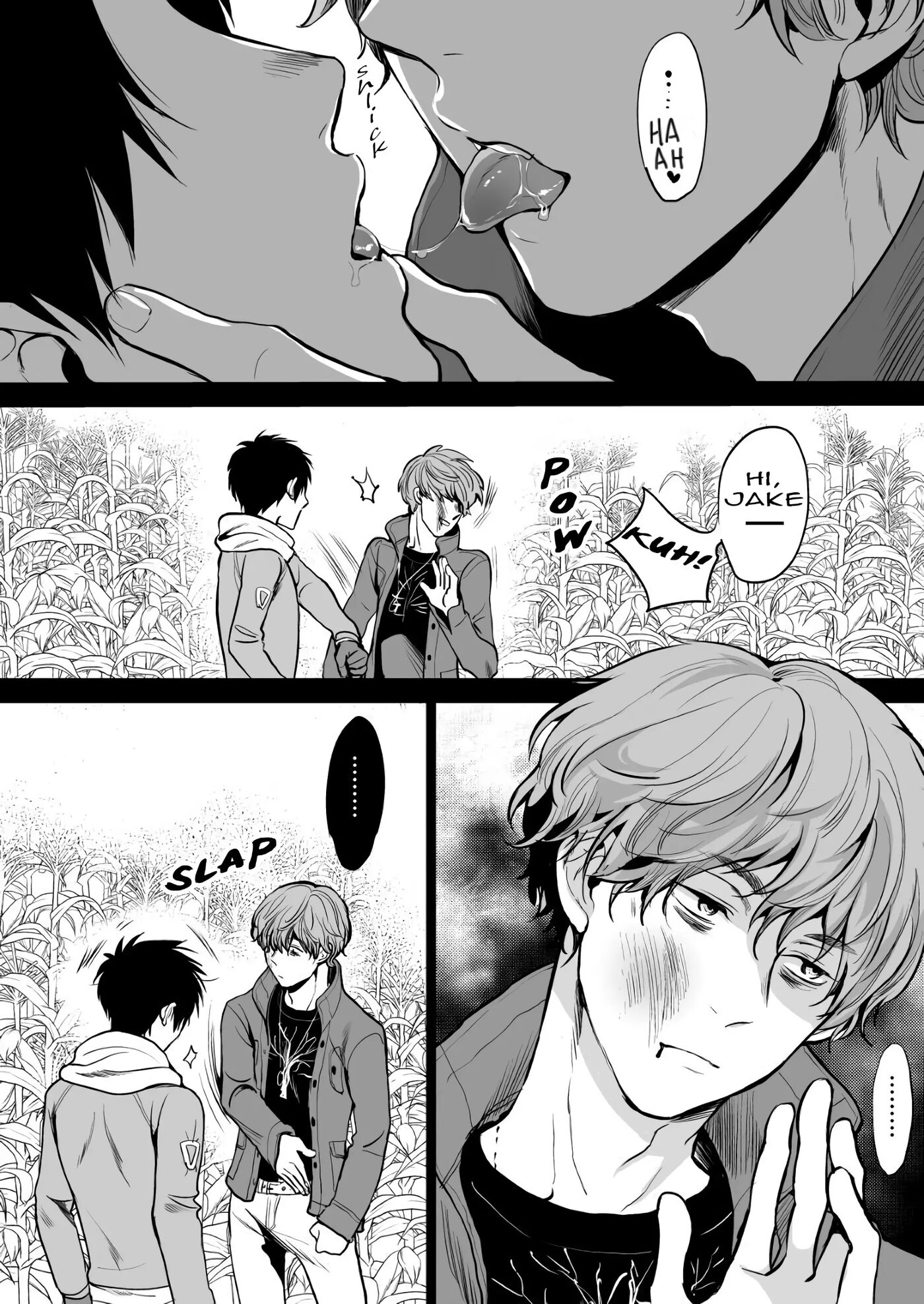 Quentin, Jake And Dwight [yaoi] Chapter 1 Page 2