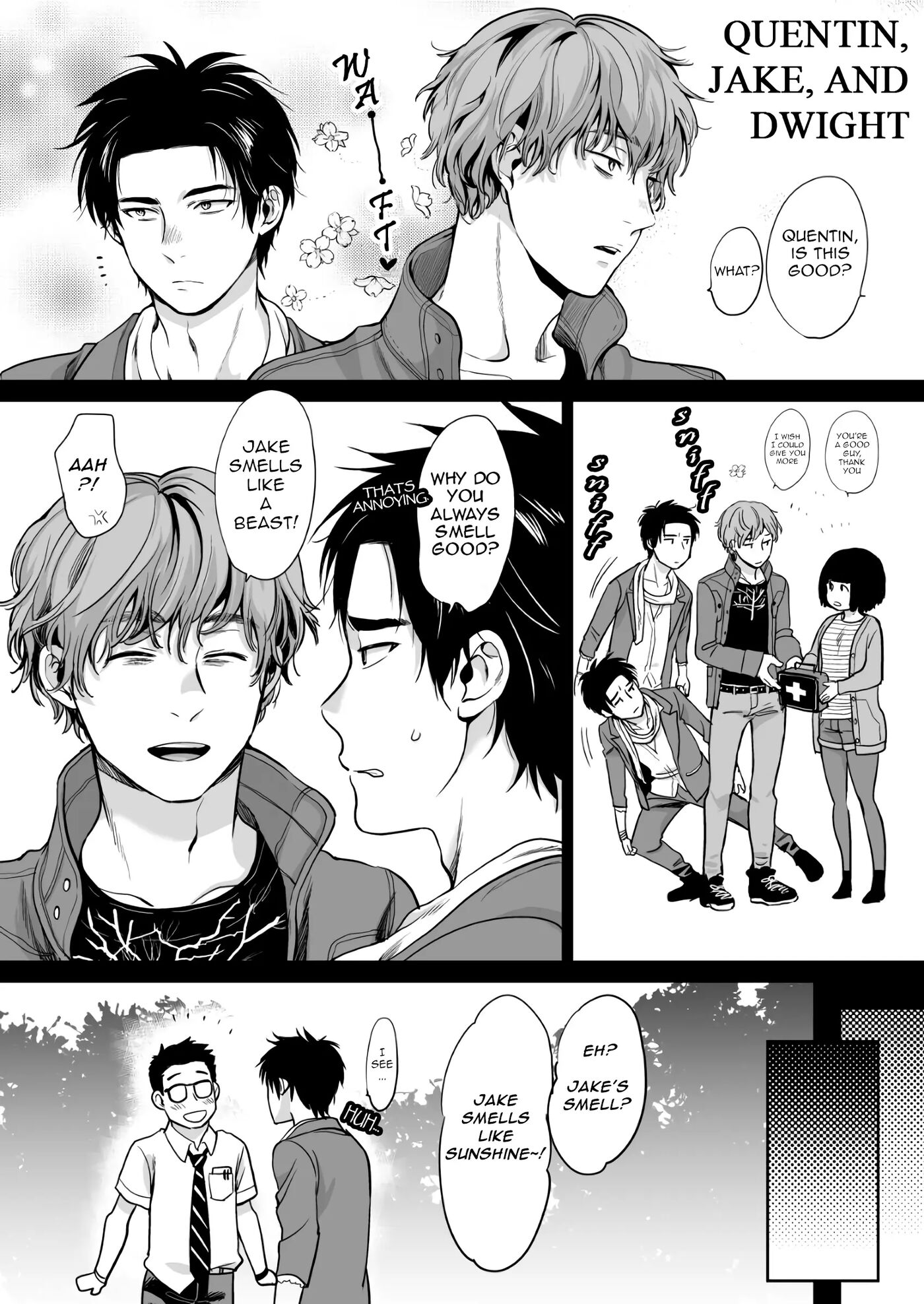 Quentin, Jake And Dwight [yaoi] Chapter 1 Page 9