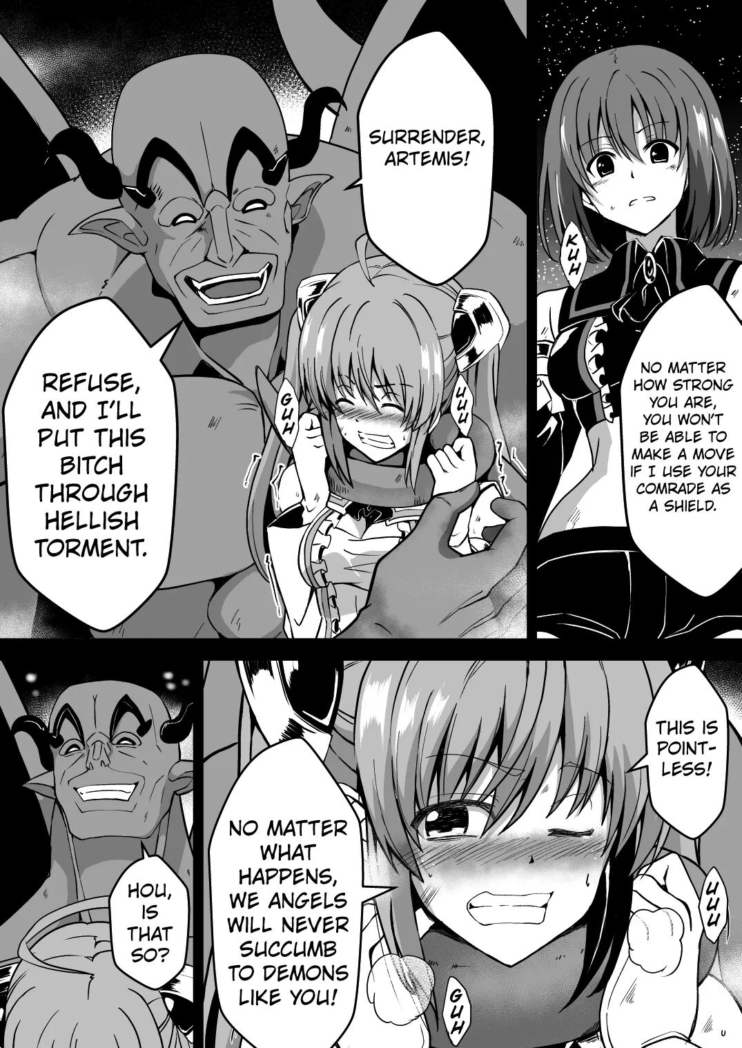 Rankou Tenshi Arutemisu ~nakama O Toraware Akuma Ni Okasa Reta Shōjo No Matsuro~ 1