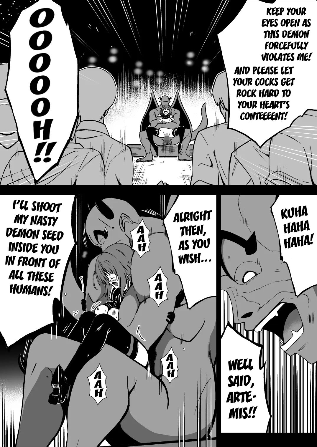 Rankou Tenshi Arutemisu ~nakama O Toraware Akuma Ni Okasa Reta Shōjo No Matsuro~ 1