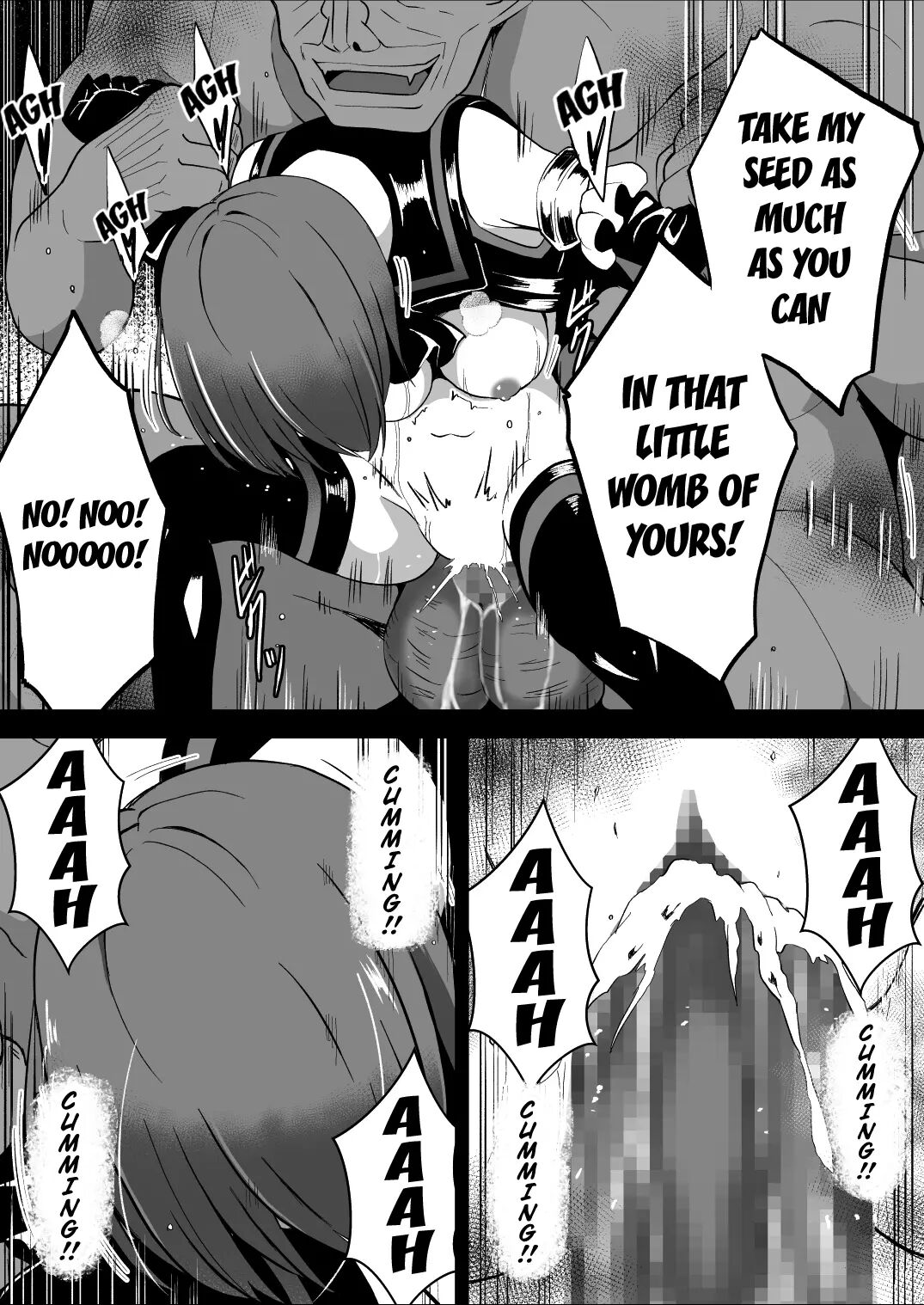 Rankou Tenshi Arutemisu ~nakama O Toraware Akuma Ni Okasa Reta Shōjo No Matsuro~ 1