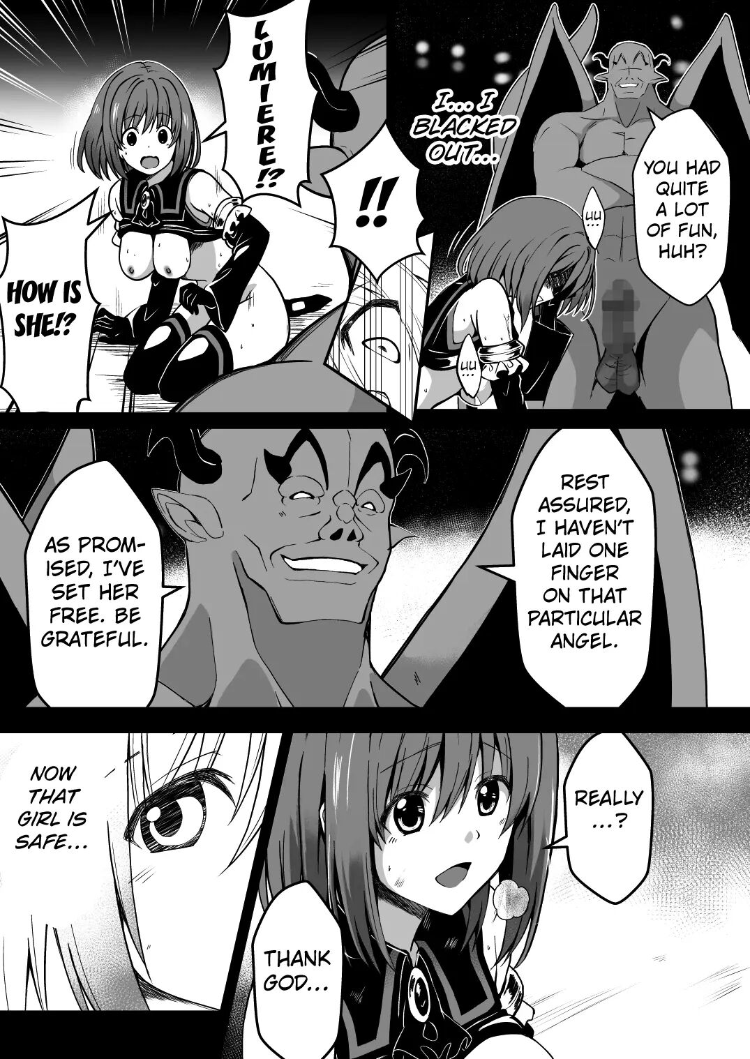 Rankou Tenshi Arutemisu ~nakama O Toraware Akuma Ni Okasa Reta Shōjo No Matsuro~ 1