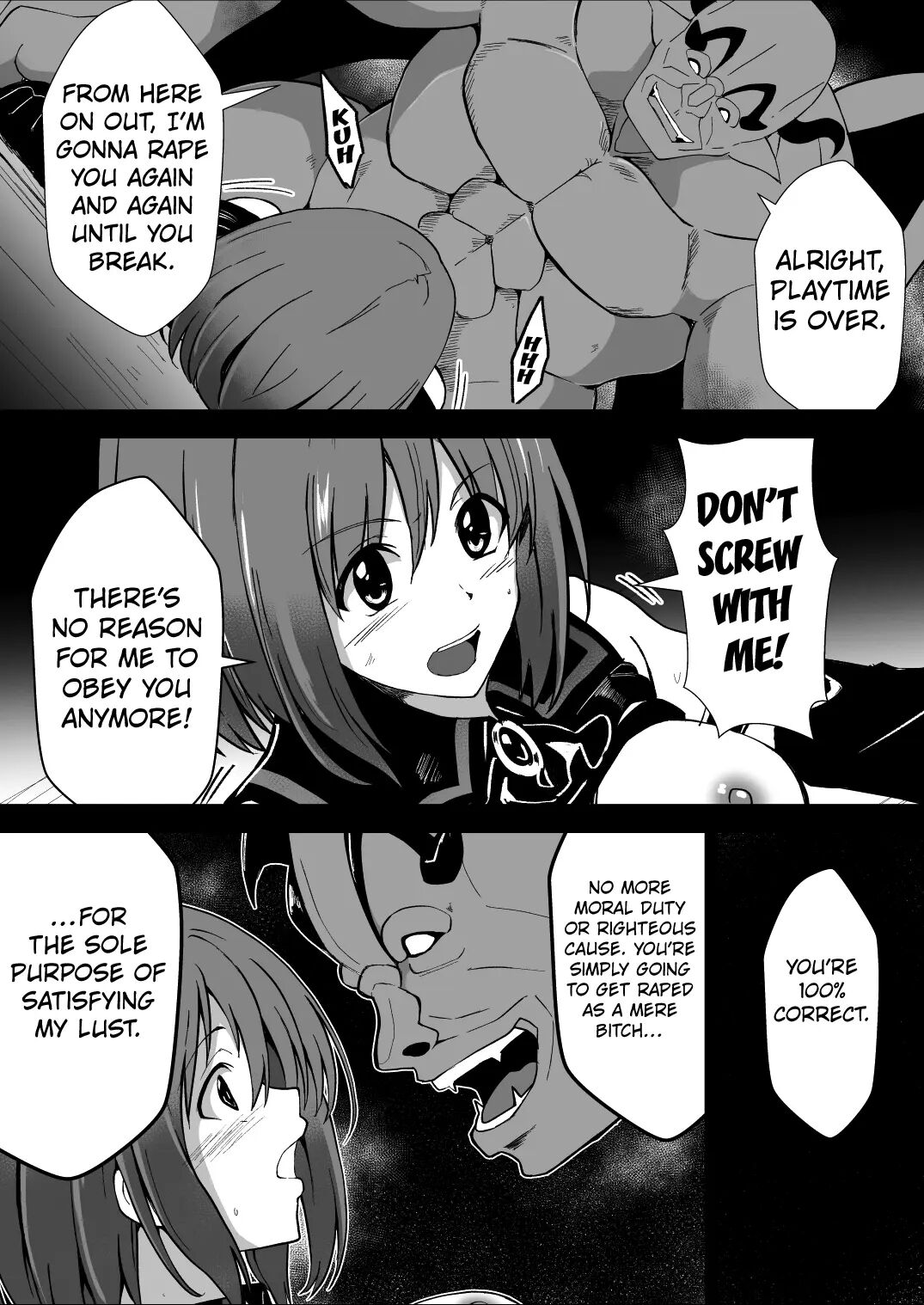 Rankou Tenshi Arutemisu ~nakama O Toraware Akuma Ni Okasa Reta Shōjo No Matsuro~ 1