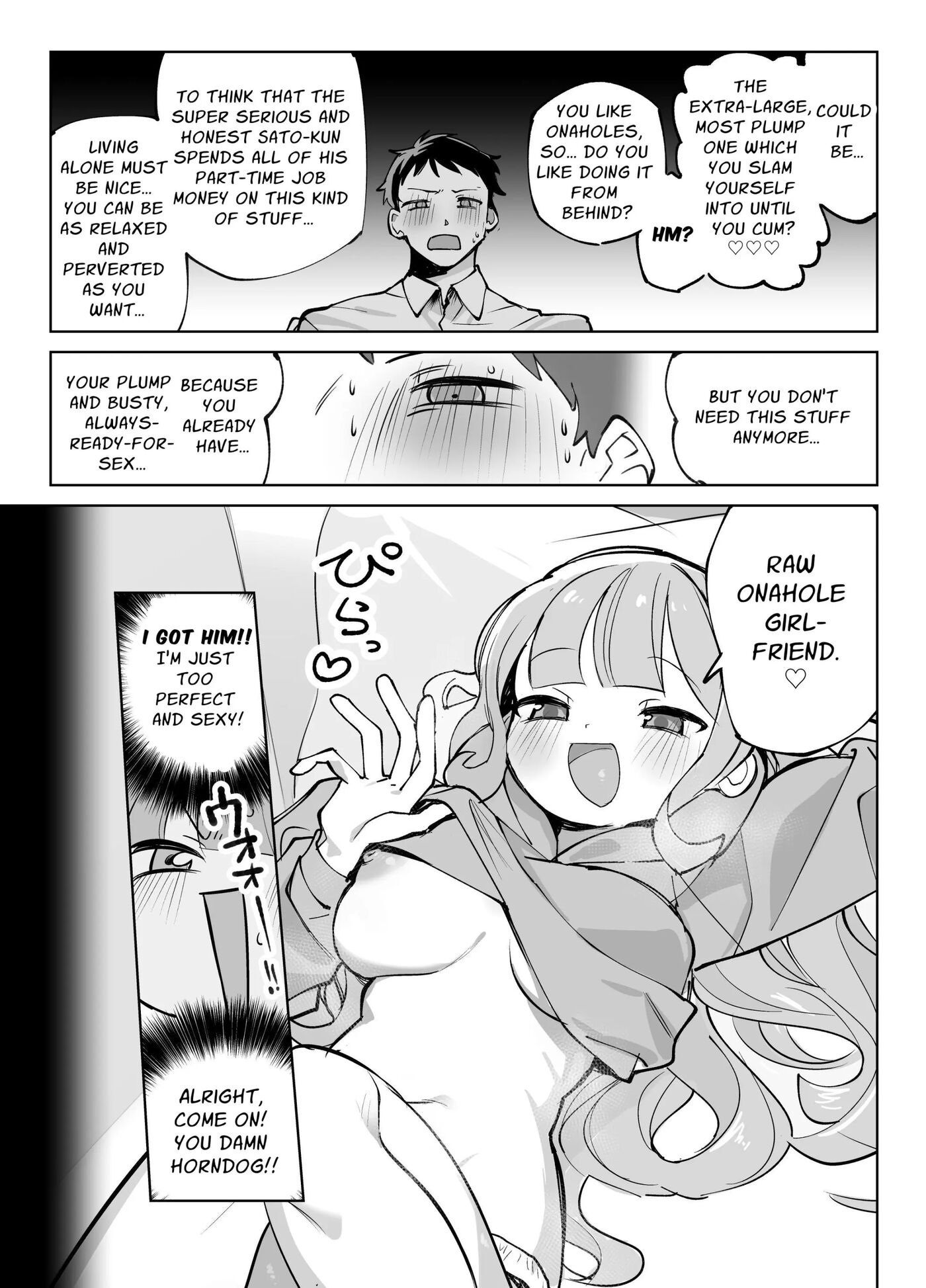 Raw Onahole ~a Story Of A Horny Woman Who Incites You Into Fucking Her Like Crazy~ 1
