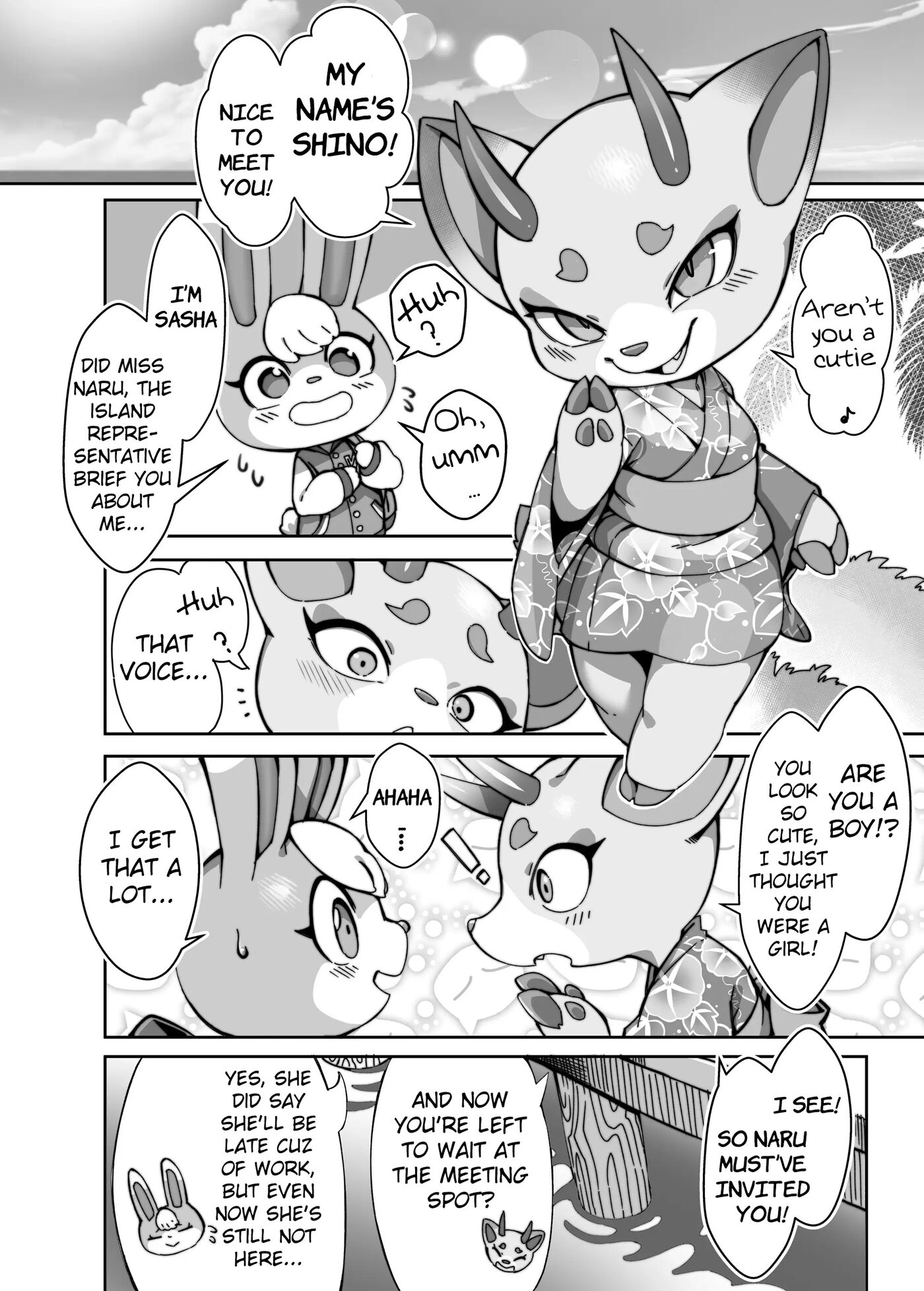 Recruiting Islanders Yes Or Yes? Chapter 1 Page 3