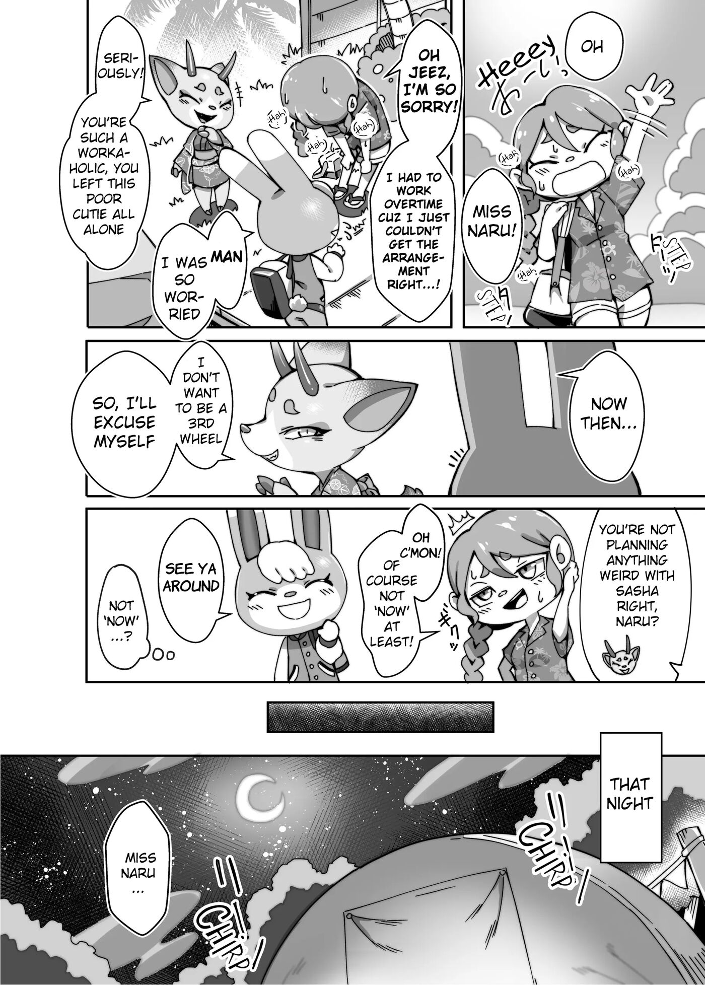 Recruiting Islanders Yes Or Yes? Chapter 1 Page 5