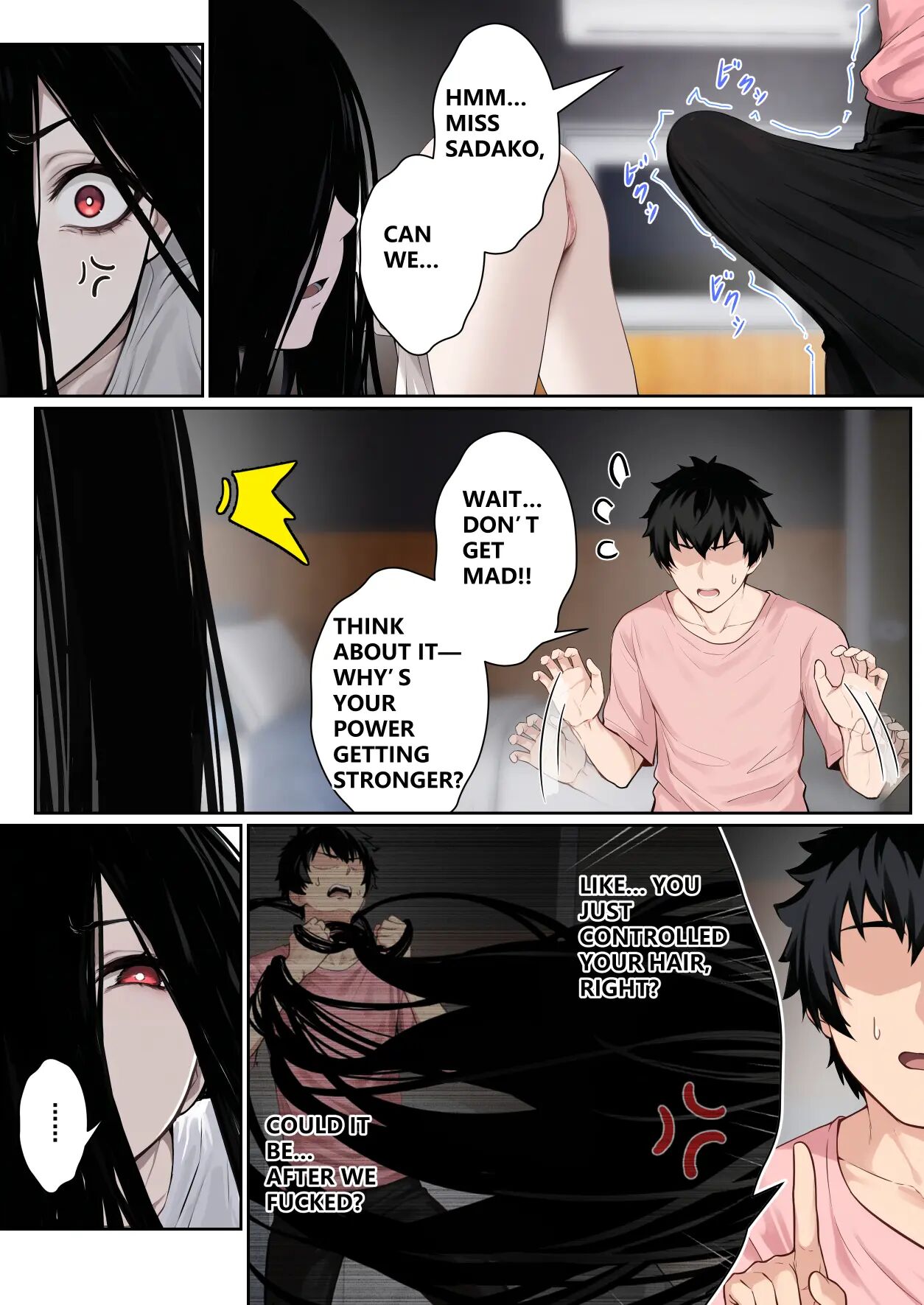Regarding Sadako Getting Stuck On A Computer Screen 1