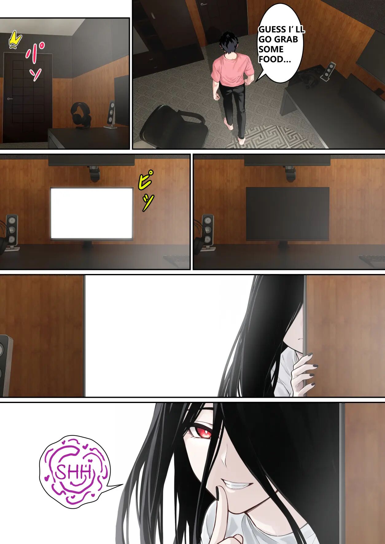 Regarding Sadako Getting Stuck On A Computer Screen 1