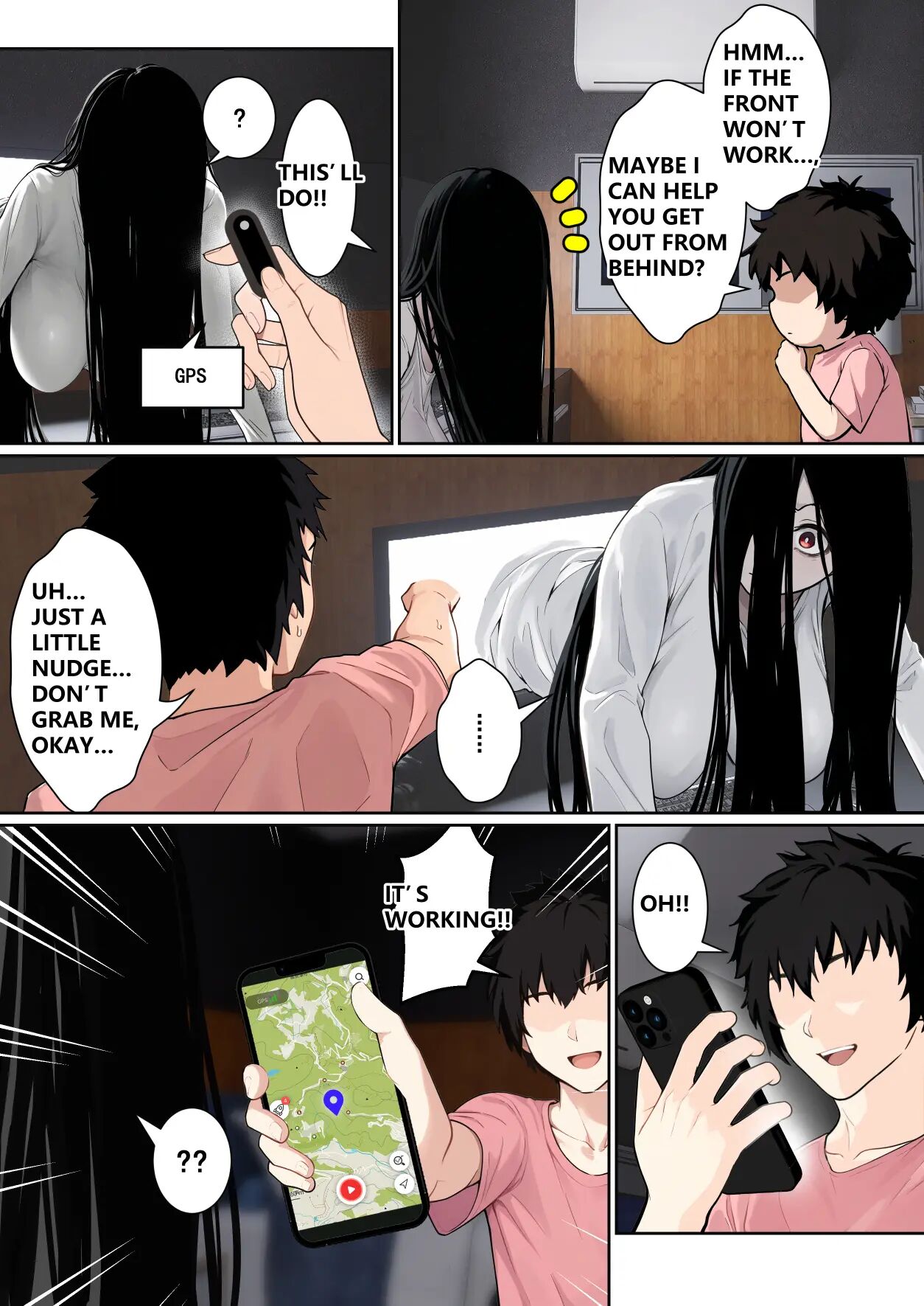 Regarding Sadako Getting Stuck On A Computer Screen 1