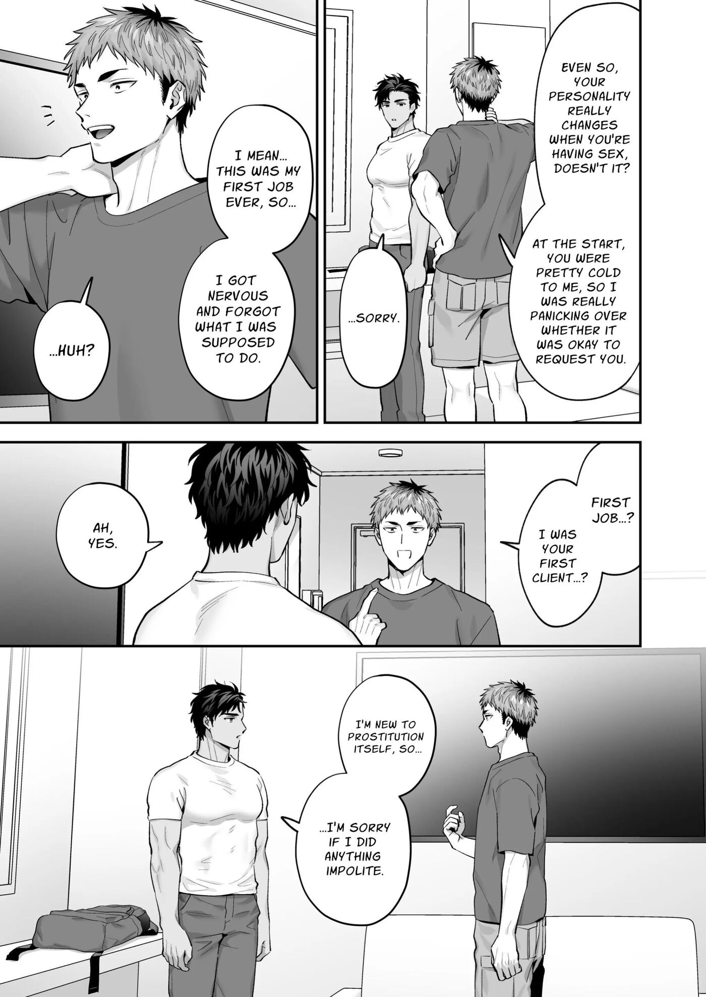 Requesting Man Tits: Fucking Total Masochist Kuro-kun Silly While Teasing His Sensitive Nipples [yaoi] 1