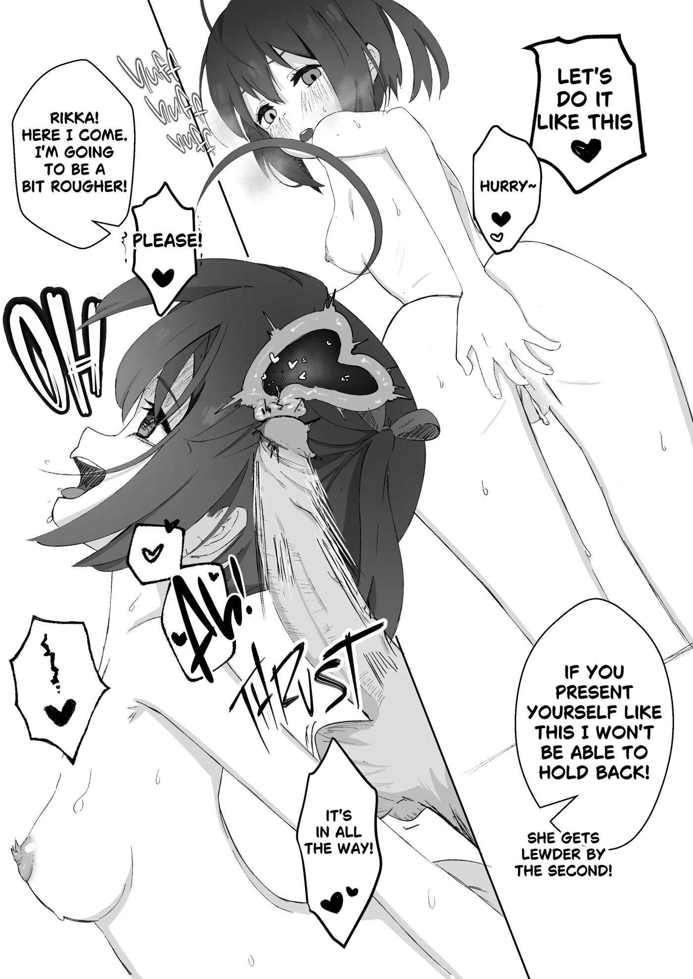 Rikka's Surprise Attack 1