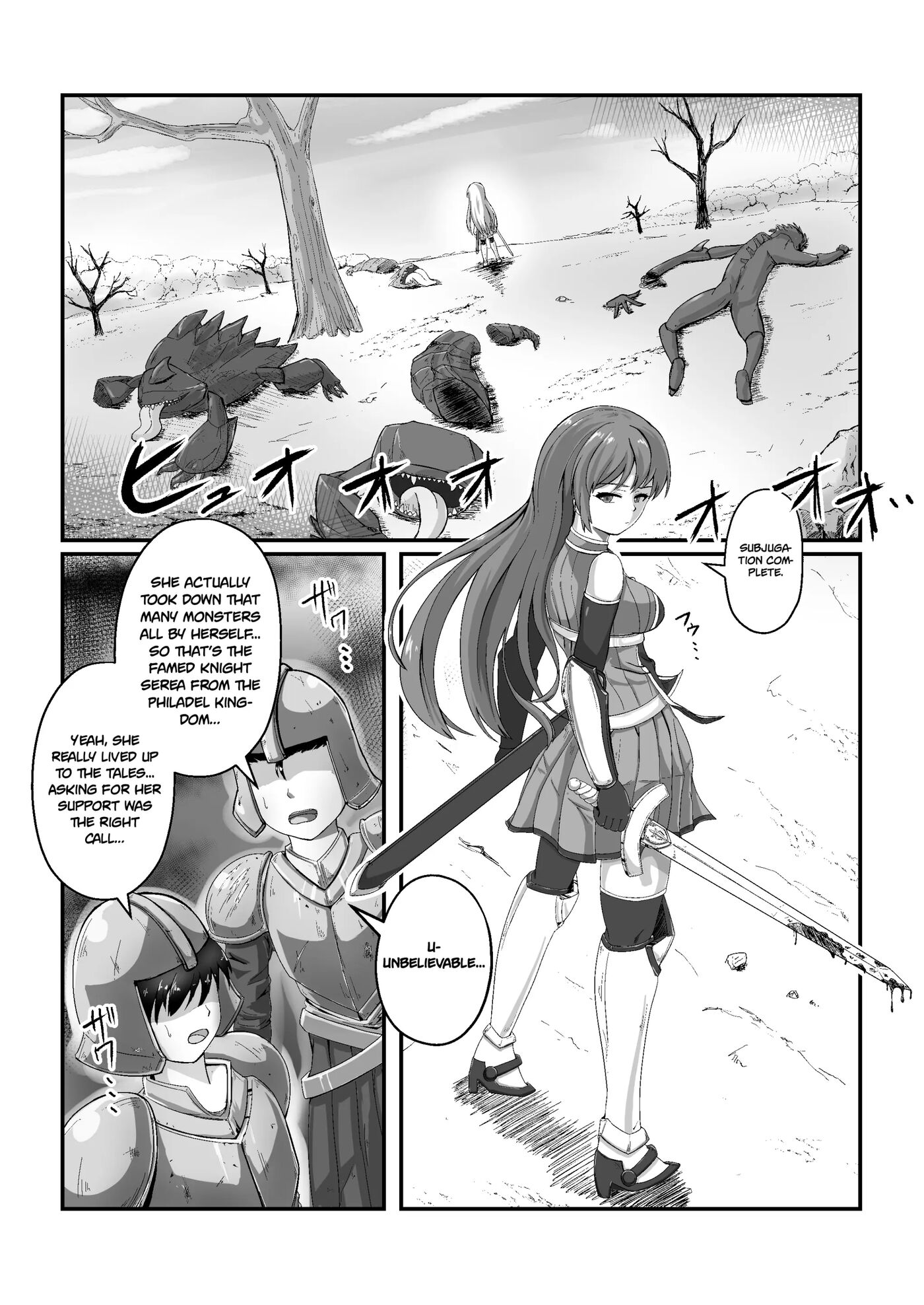 Royal Knight's Milking Tentacle Tease To Ecstasy 1