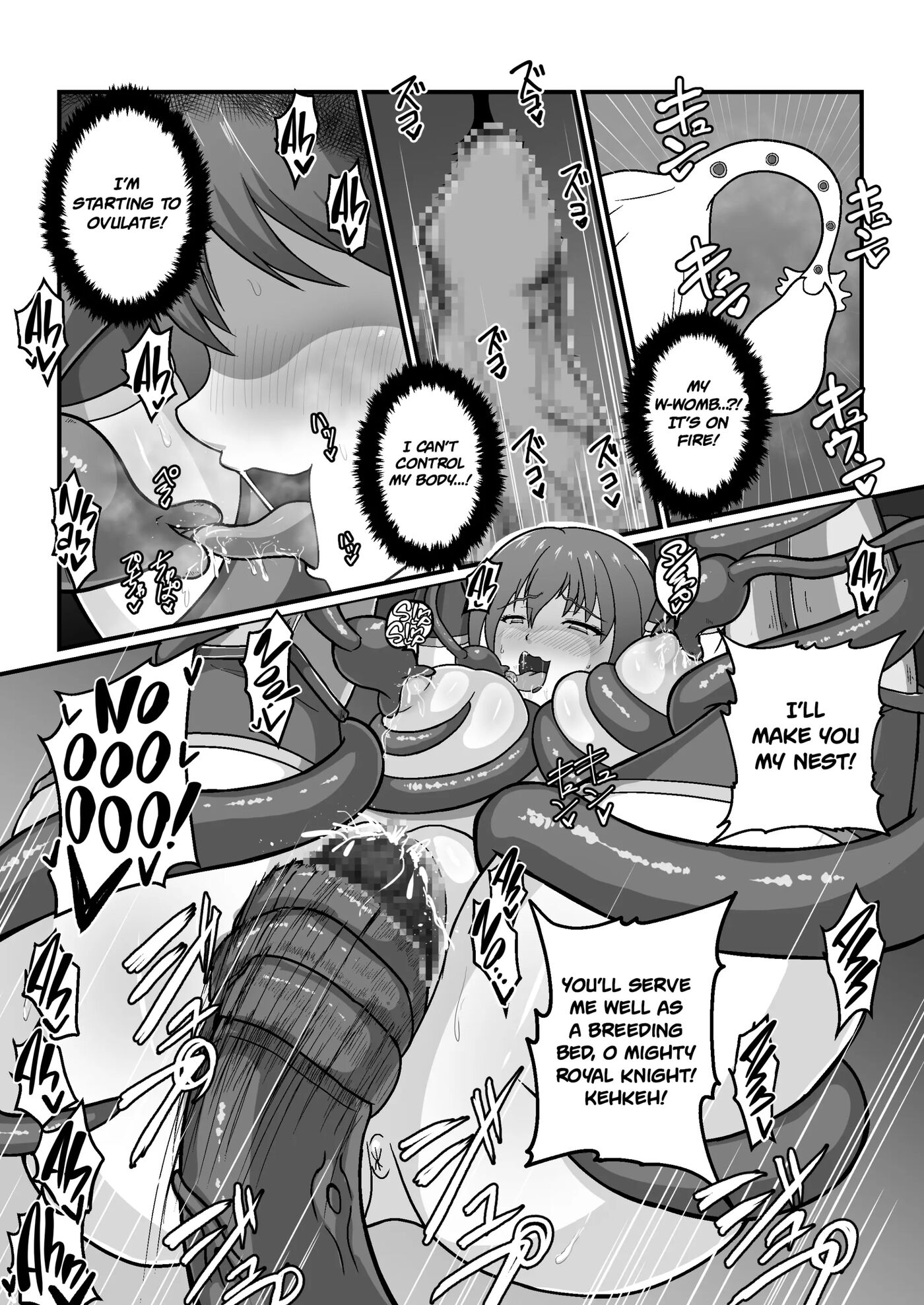 Royal Knight's Milking Tentacle Tease To Ecstasy 1
