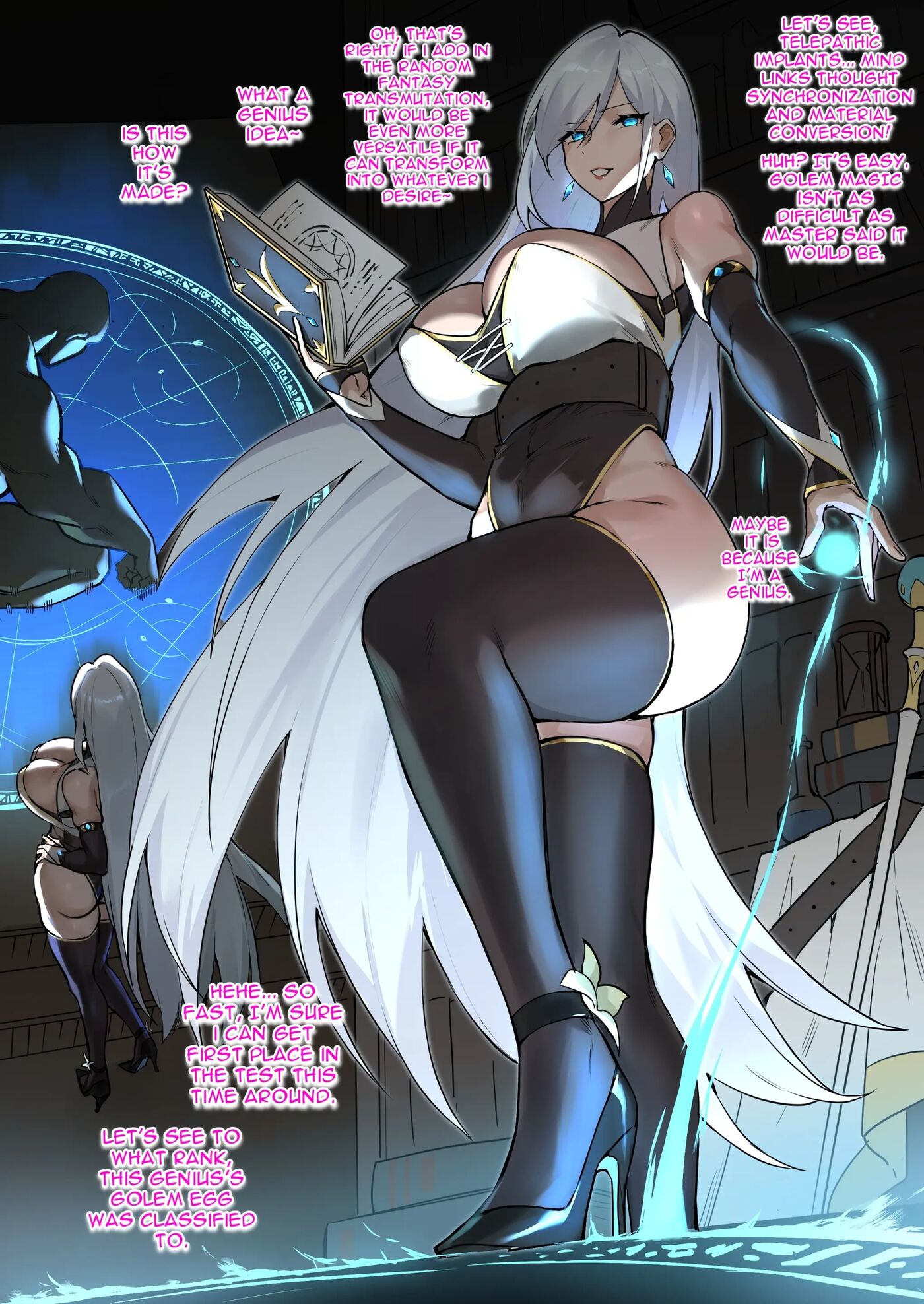 S-class Adventurer X Golem Magic Exam 1