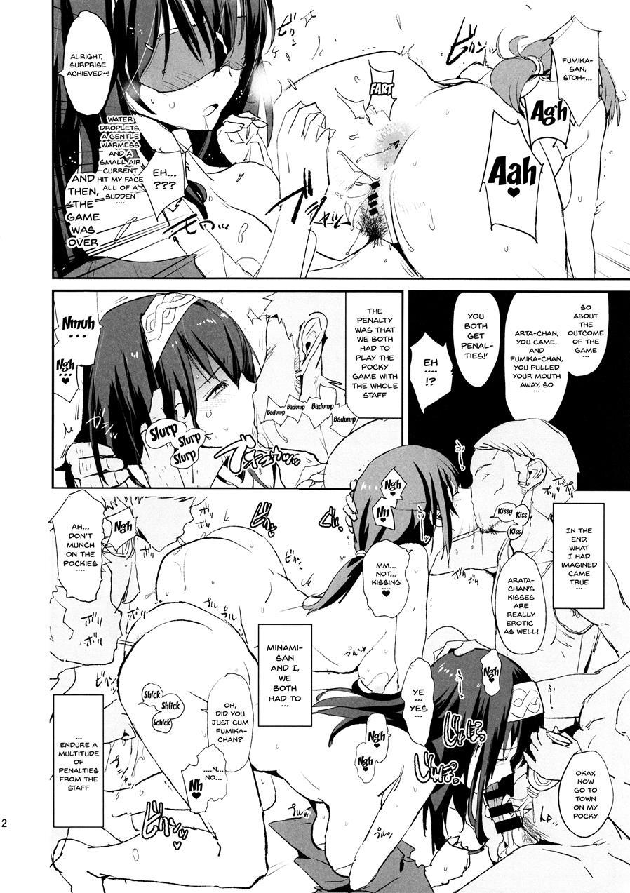 Sagisawa Fumika No Saimin Dosukebe Kansoubun With Nitta Minami + Paper Chapter 1 Page 13